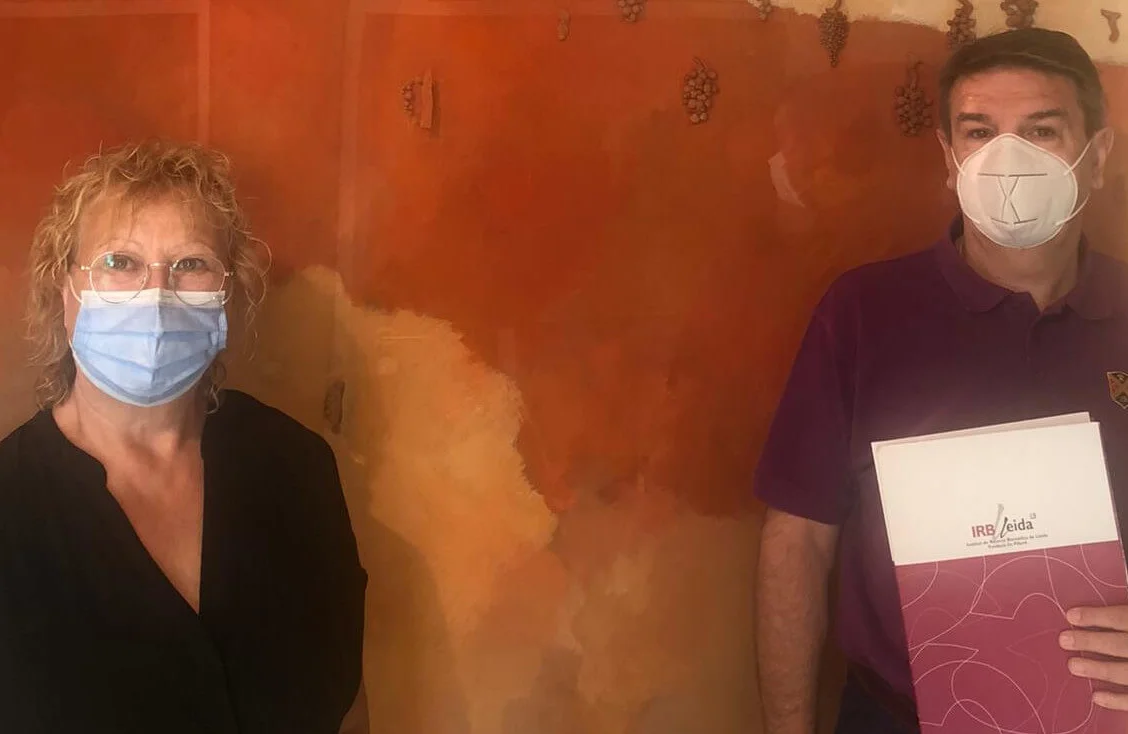 El Celler Mas Blanch i Jové renueva su colaboración con el IRBLleida