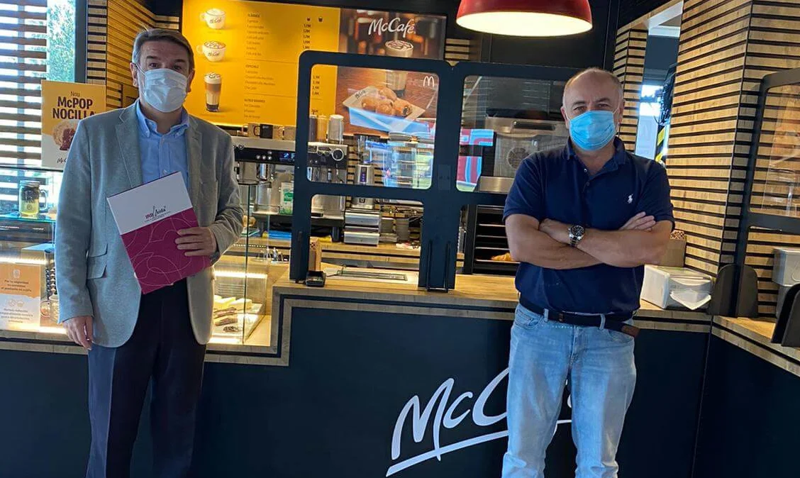 McDonald's Lleida renews its collaboration with IRBLleida