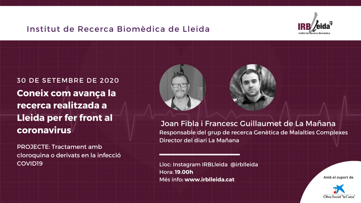 Com avança la recerca realitzada a Lleida per fer front al coronavirus?
