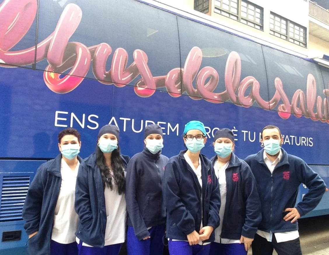 'El Bus de la Salut' valora las secuelas de la COVID-19 en participantes del proyecto, personas con factores de riesgo cardiovasculares y renales