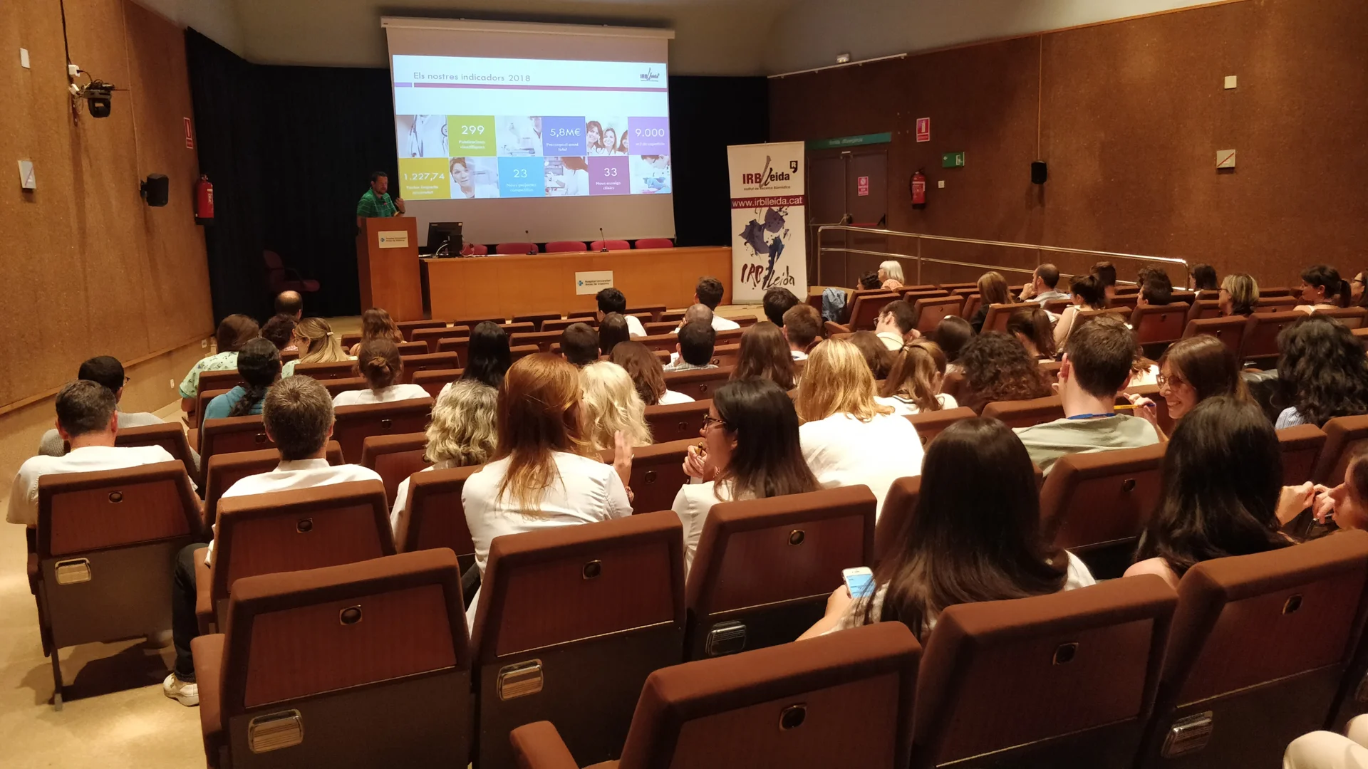 L’IRBLleida i l’Hospital Universitari Arnau de Vilanova donen la benvinguda al grup d’investigadors en formació i residents