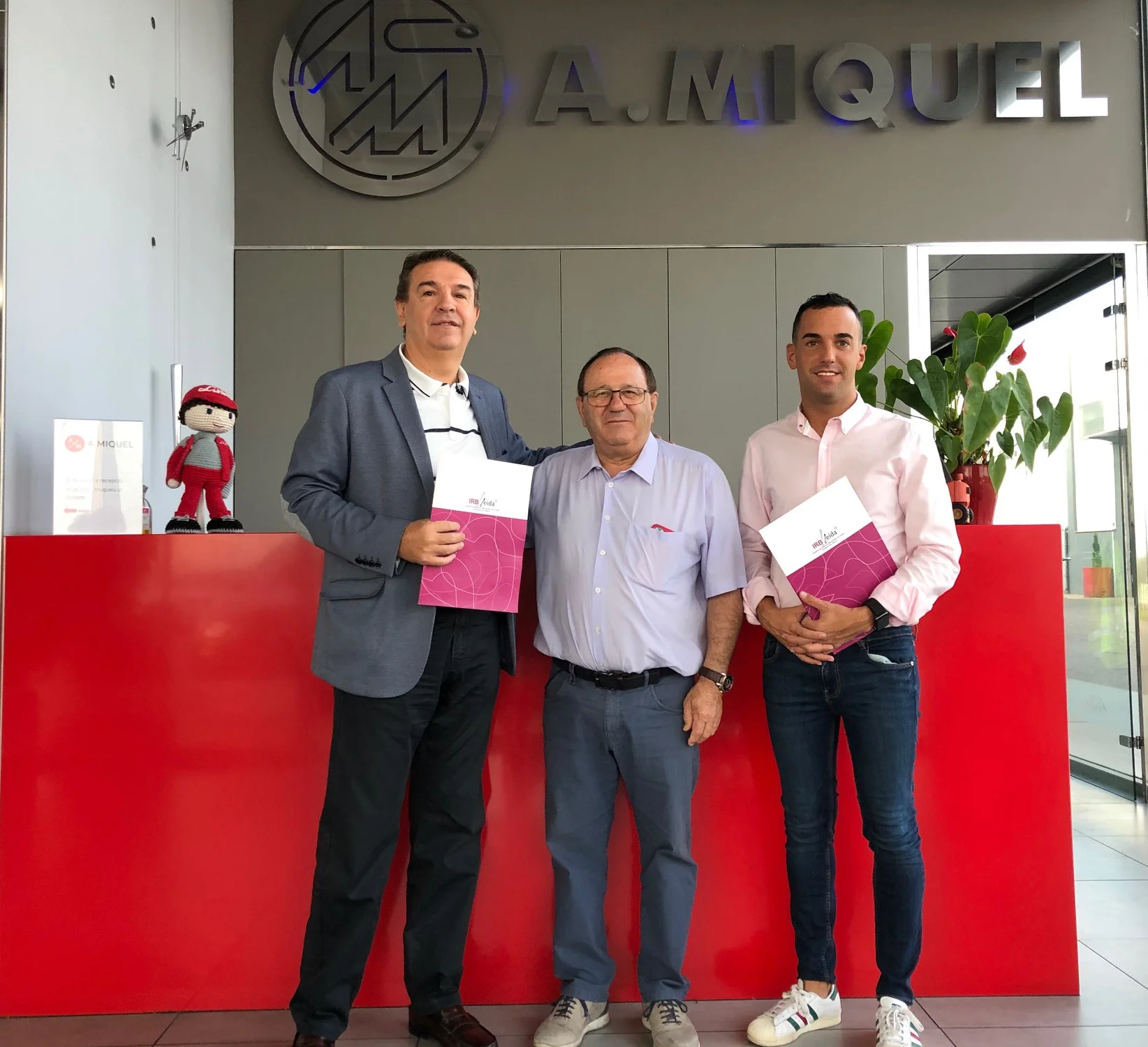 L'empresa Tallers A. Miquel (Linde) renova la col·laboració amb l'IRBLleida