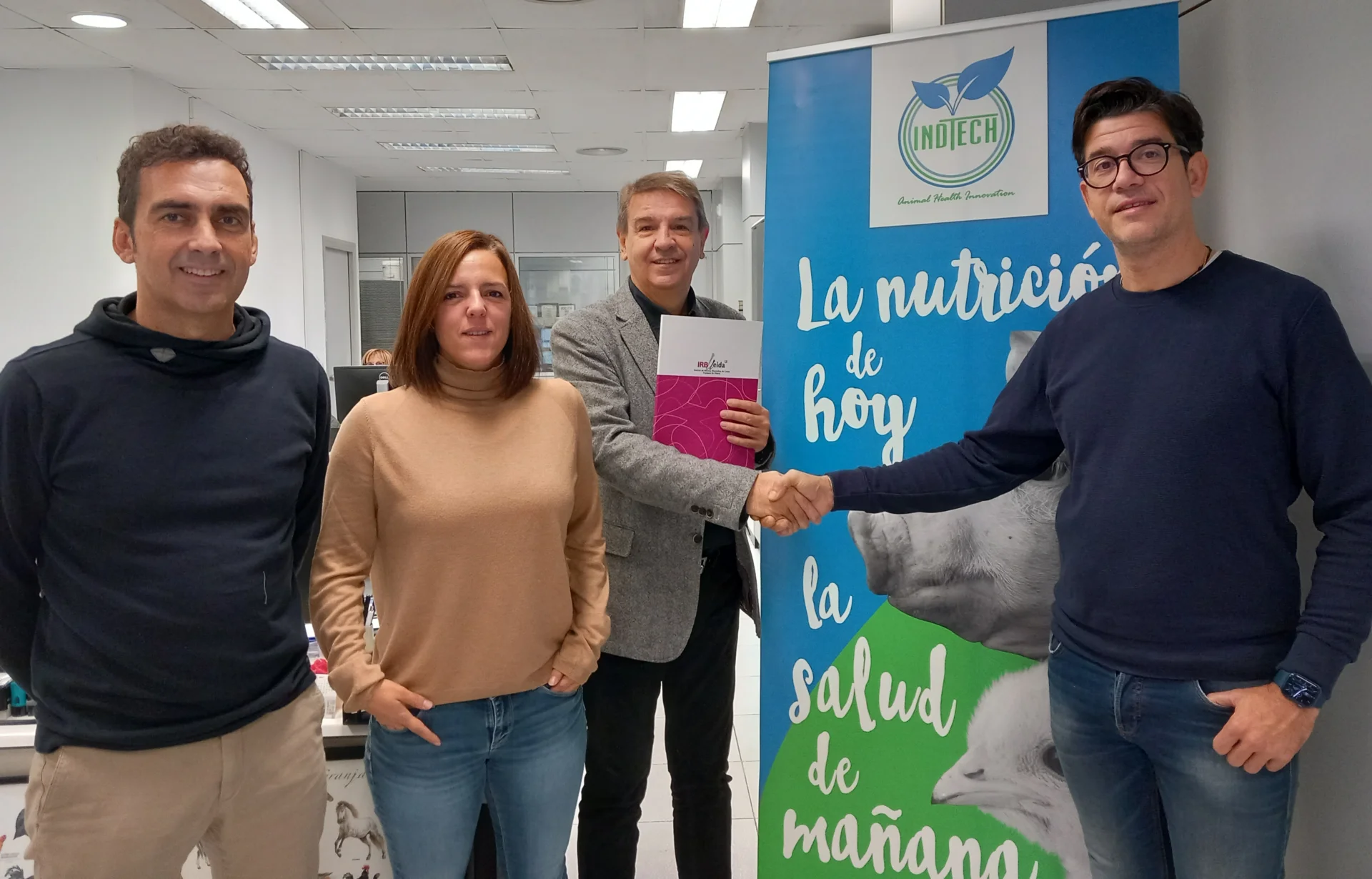 Indtech Ganadera apuesta por la investigación biomédica
