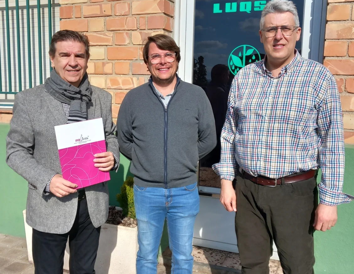 LUQSA, Lérida Unión Química, renews its collaboration with IRBLleida