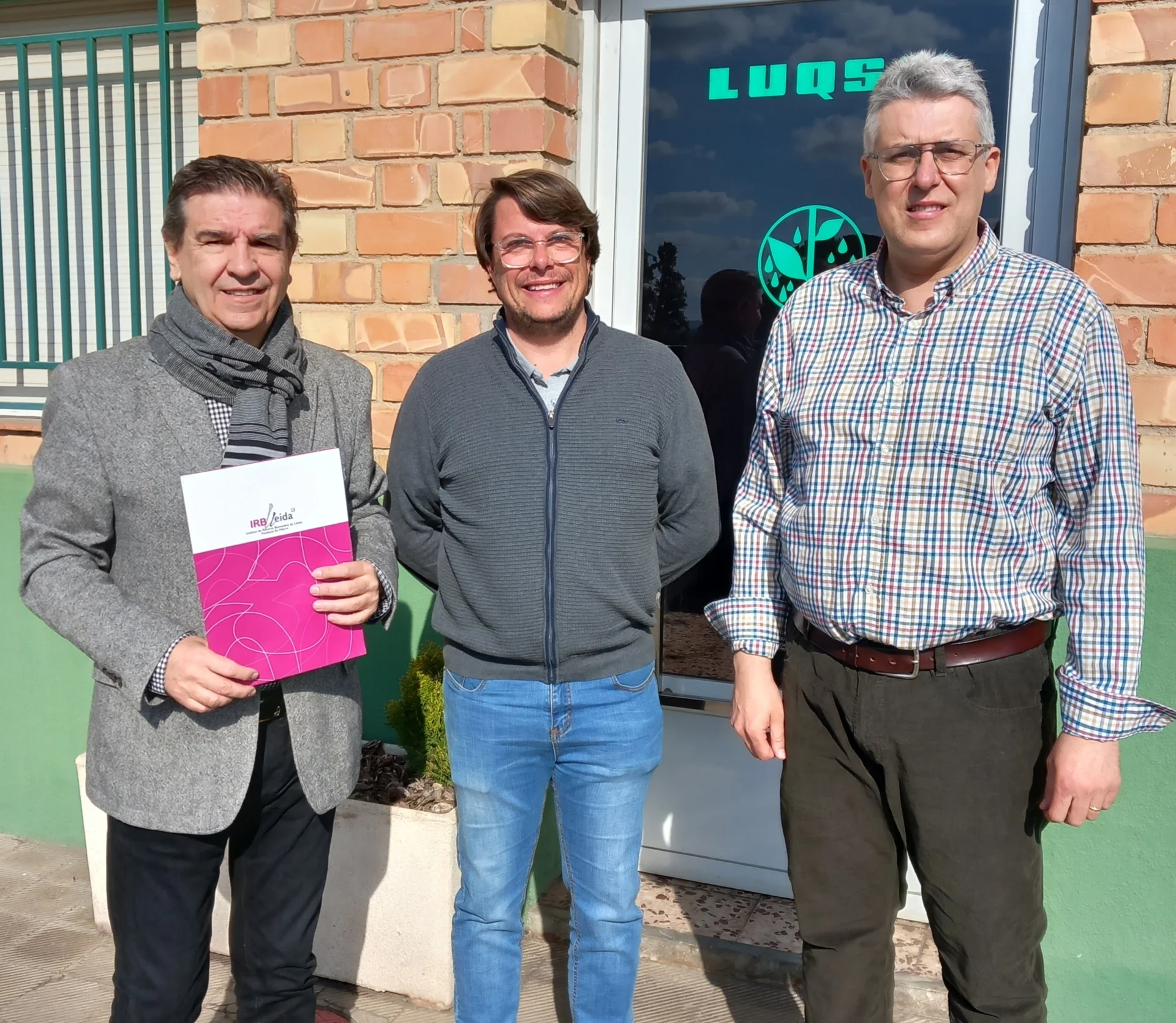 LUQSA, Lérida Unión Química, renueva su colaboración con el IRBLleida