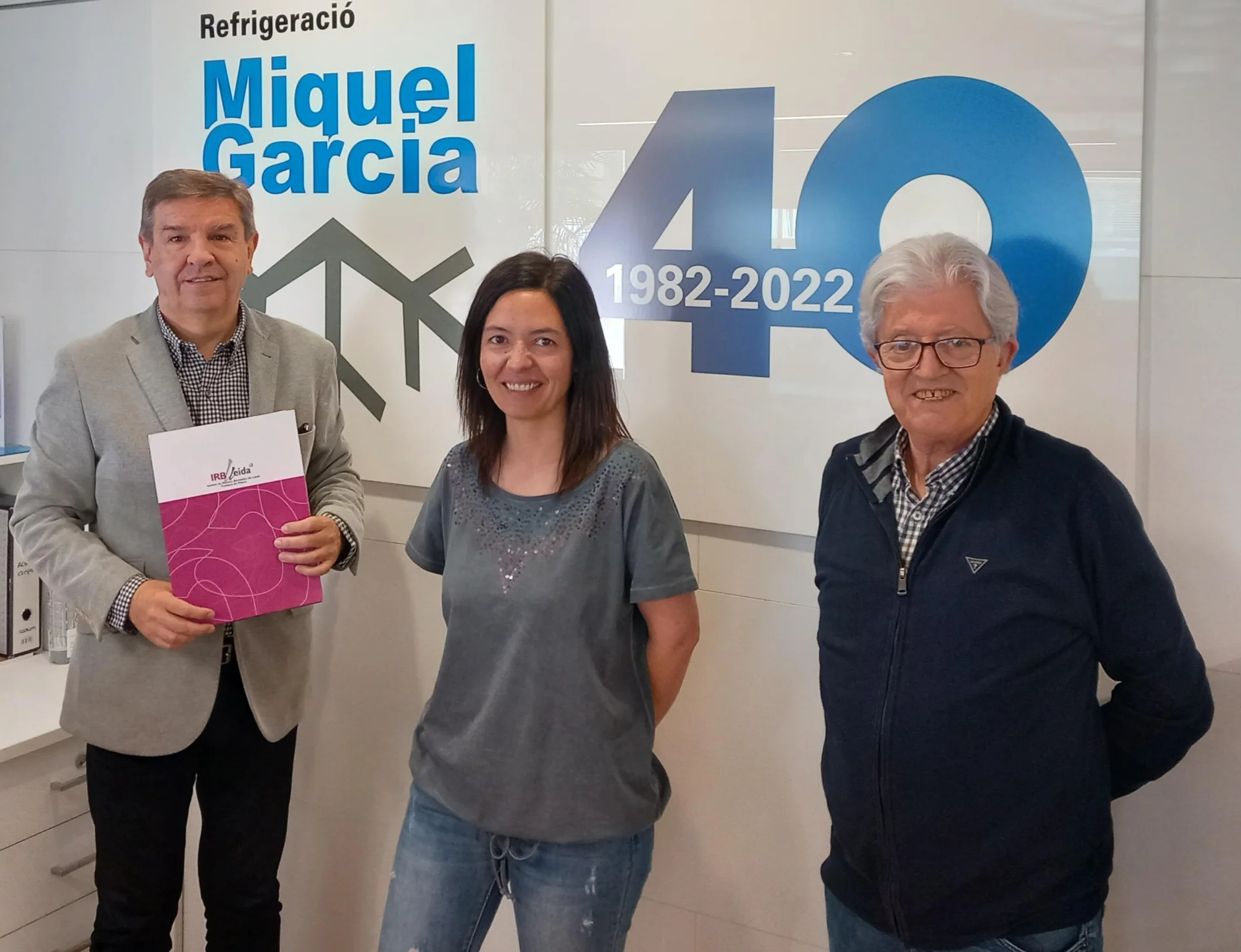 Refrigeració Miquel Garcia renueva su colaboración con el IRBLleida