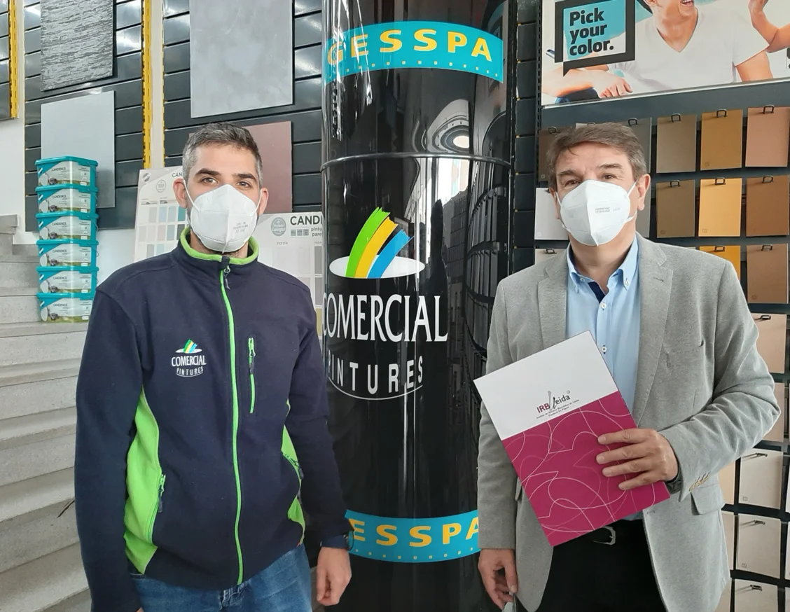 Comercial Pintures renueva su fidelidad en la investigación biomédica