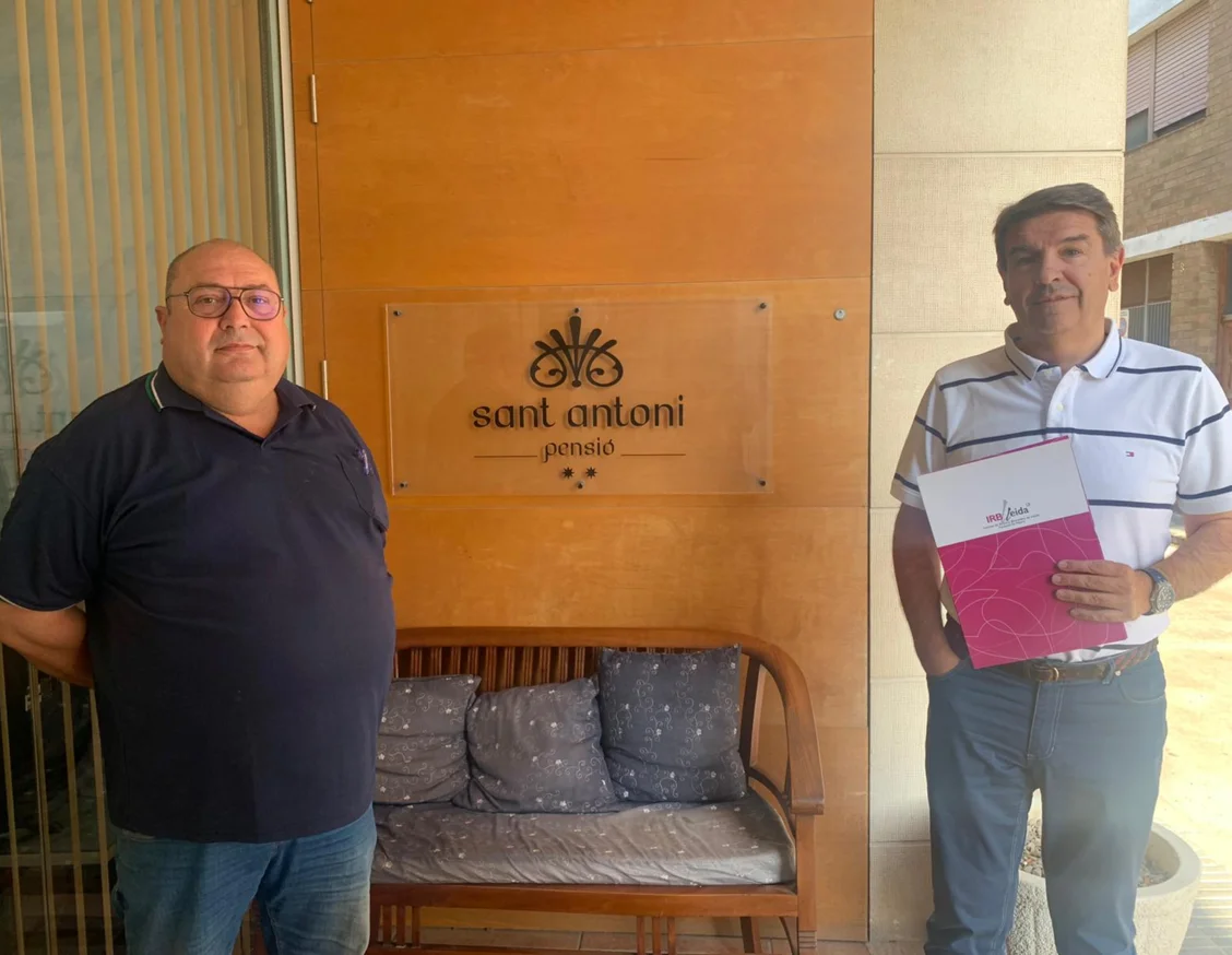 La Pensió Sant Antoni renueva su colaboración con el IRBLleida