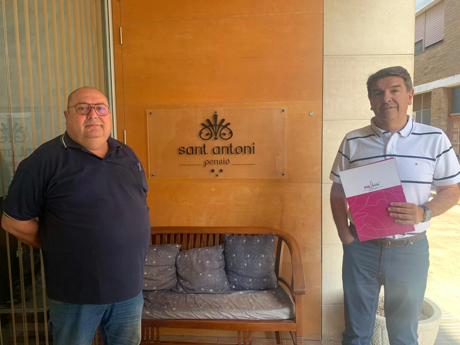 La Pensió Sant Antoni renueva su colaboración con el IRBLleida