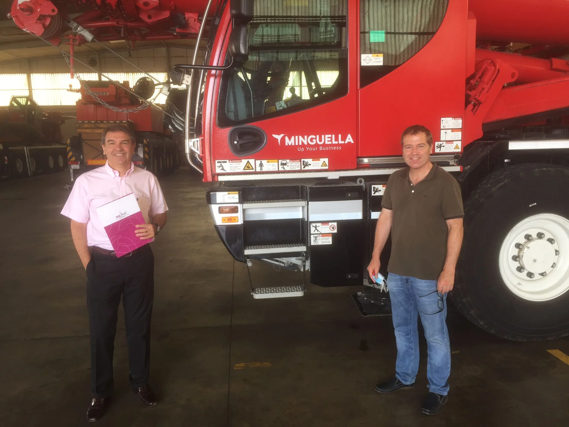 Grues Minguella, empresa colaboradora del IRBLleida