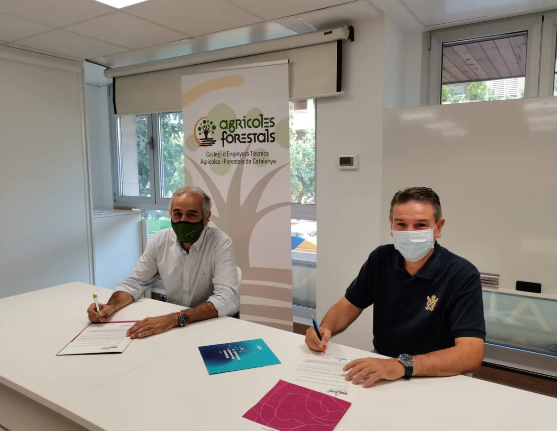 El Col·legi d'Enginyers Agrícoles i Forestals de Catalunya renueva su colaboración con el IRBLleida