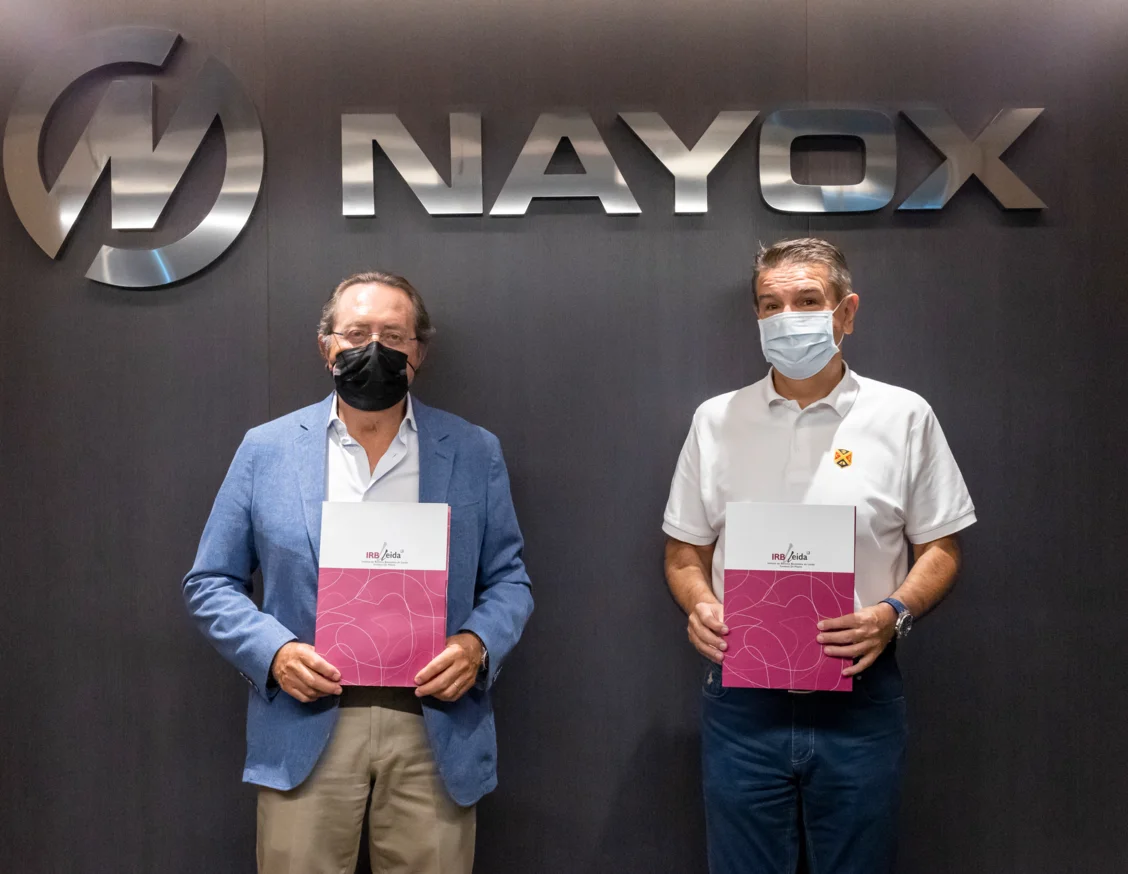 Nayox renueva su colaboración con el IRBLleida