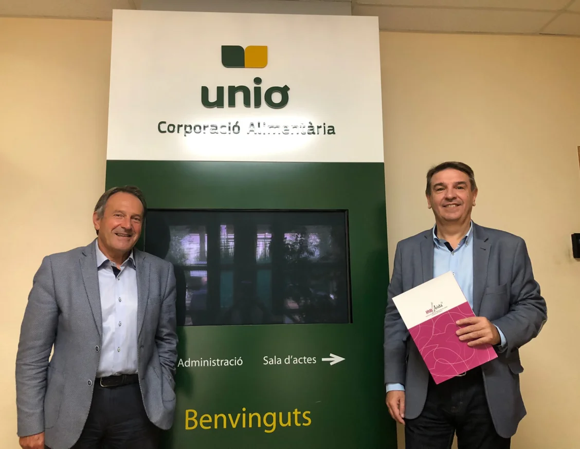Unión Nuts, la cooperativa líder en frutos secos, renueva su colaboración con el IRBLleida