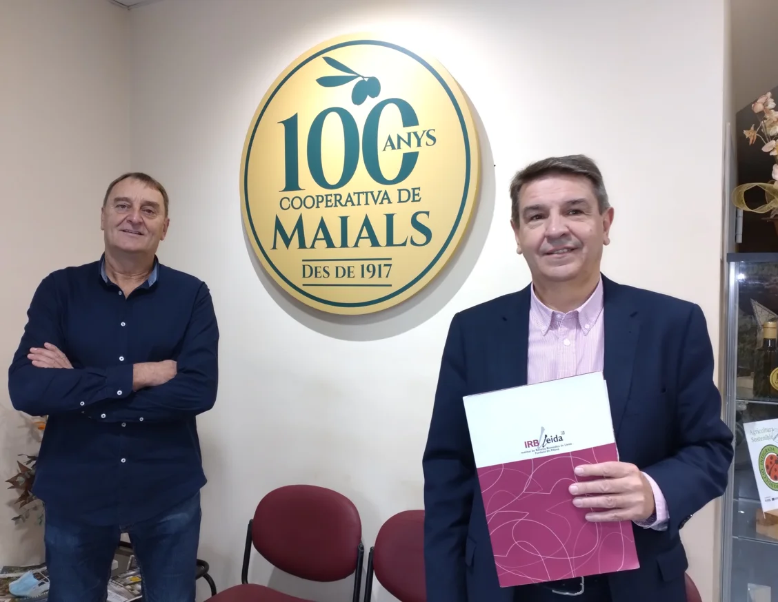 La Cooperativa del Camp Foment Maialenc renueva su colaboración con el IRBLleida