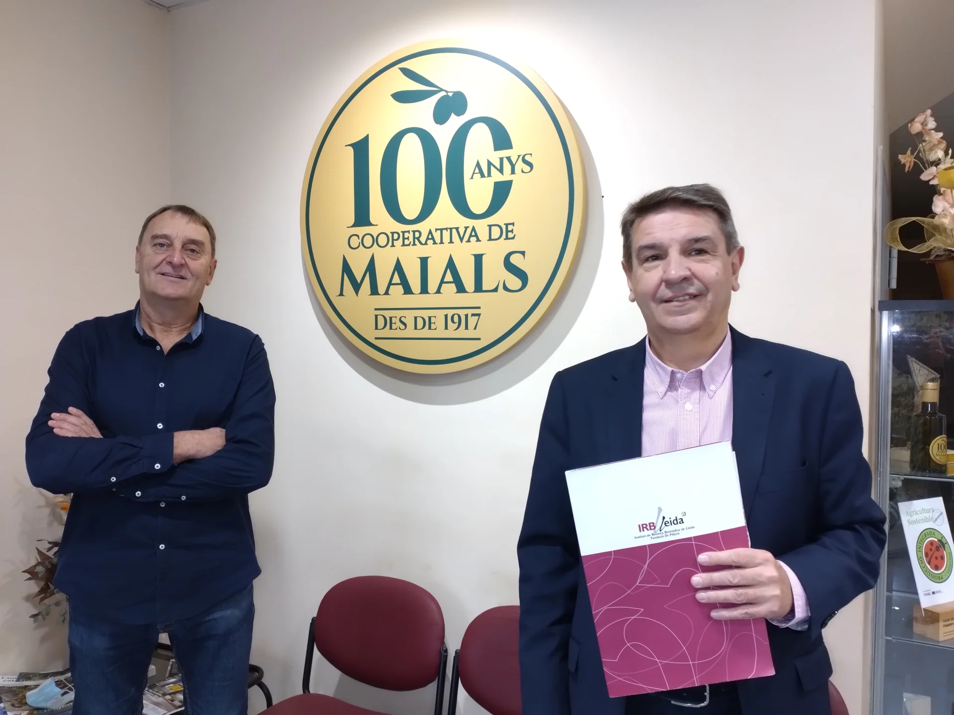 La Cooperativa del Camp Foment Maialenc renueva su colaboración con el IRBLleida