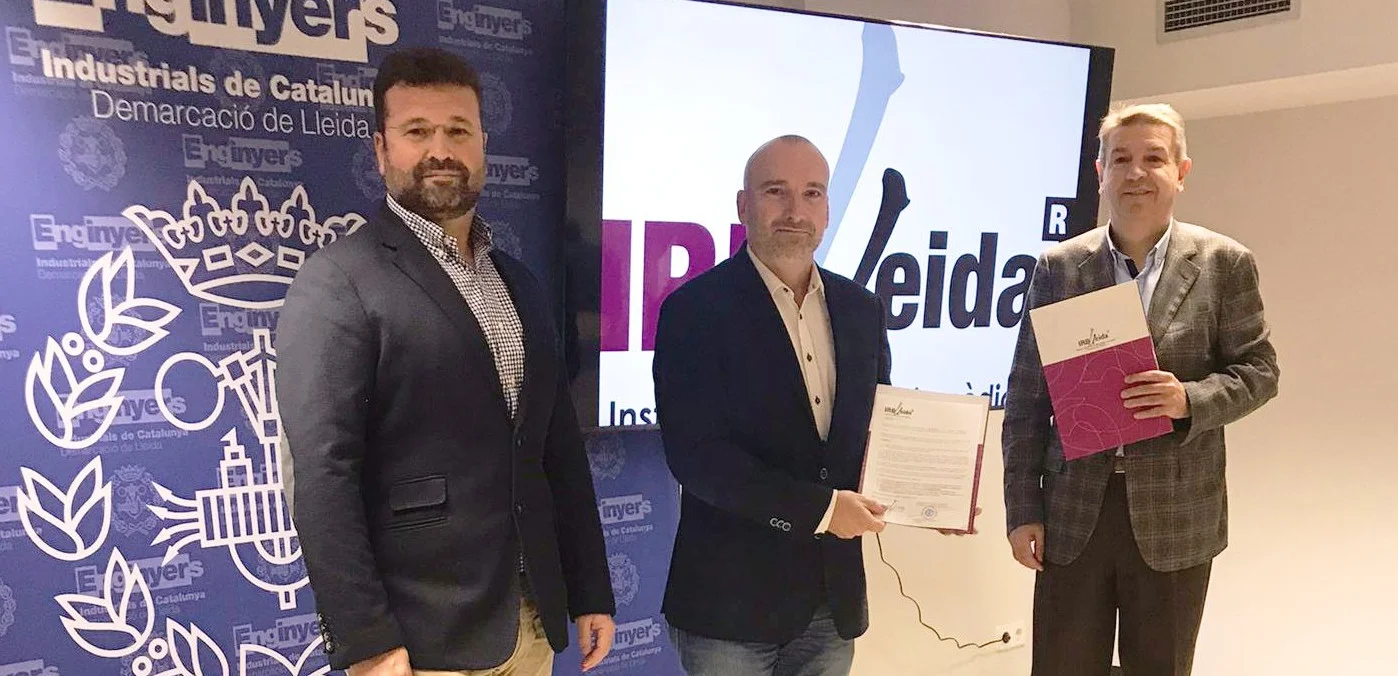El Col·legi d'Enginyers Industrials de Catalunya renueva su colaboración con el IRBLleida