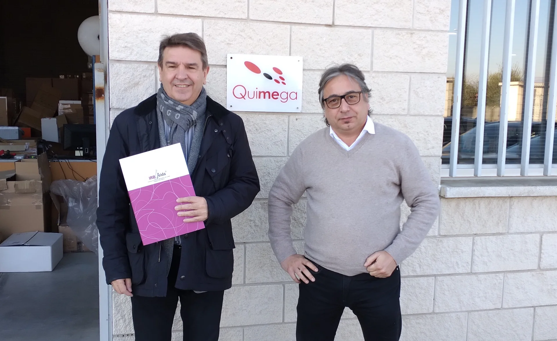 Quimega renueva su colaboración con el IRBLleida
