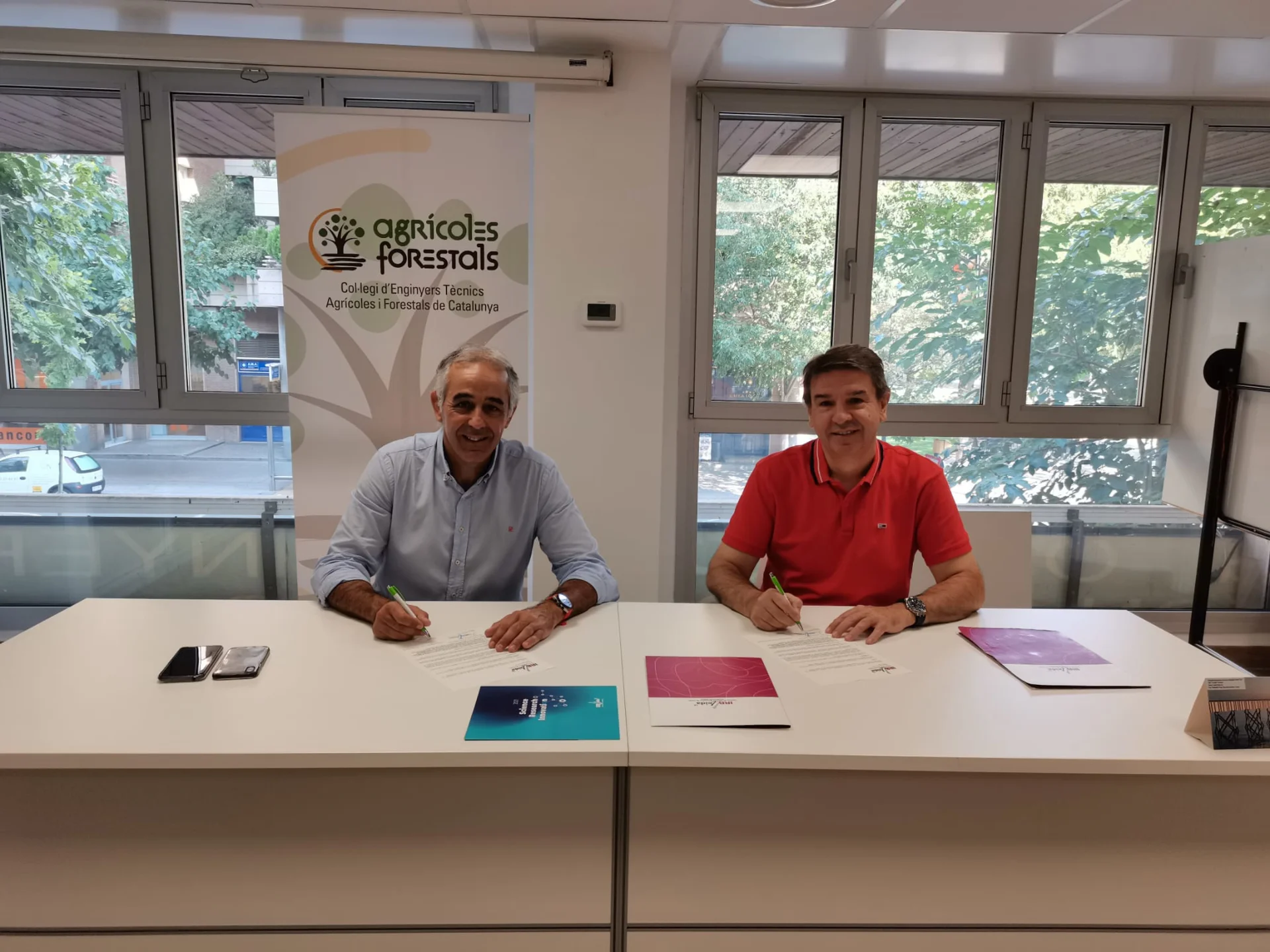 El Col·legi d'Enginyers Agrícoles i Forestals de Catalunya renueva su colaboración con el IRBLleida