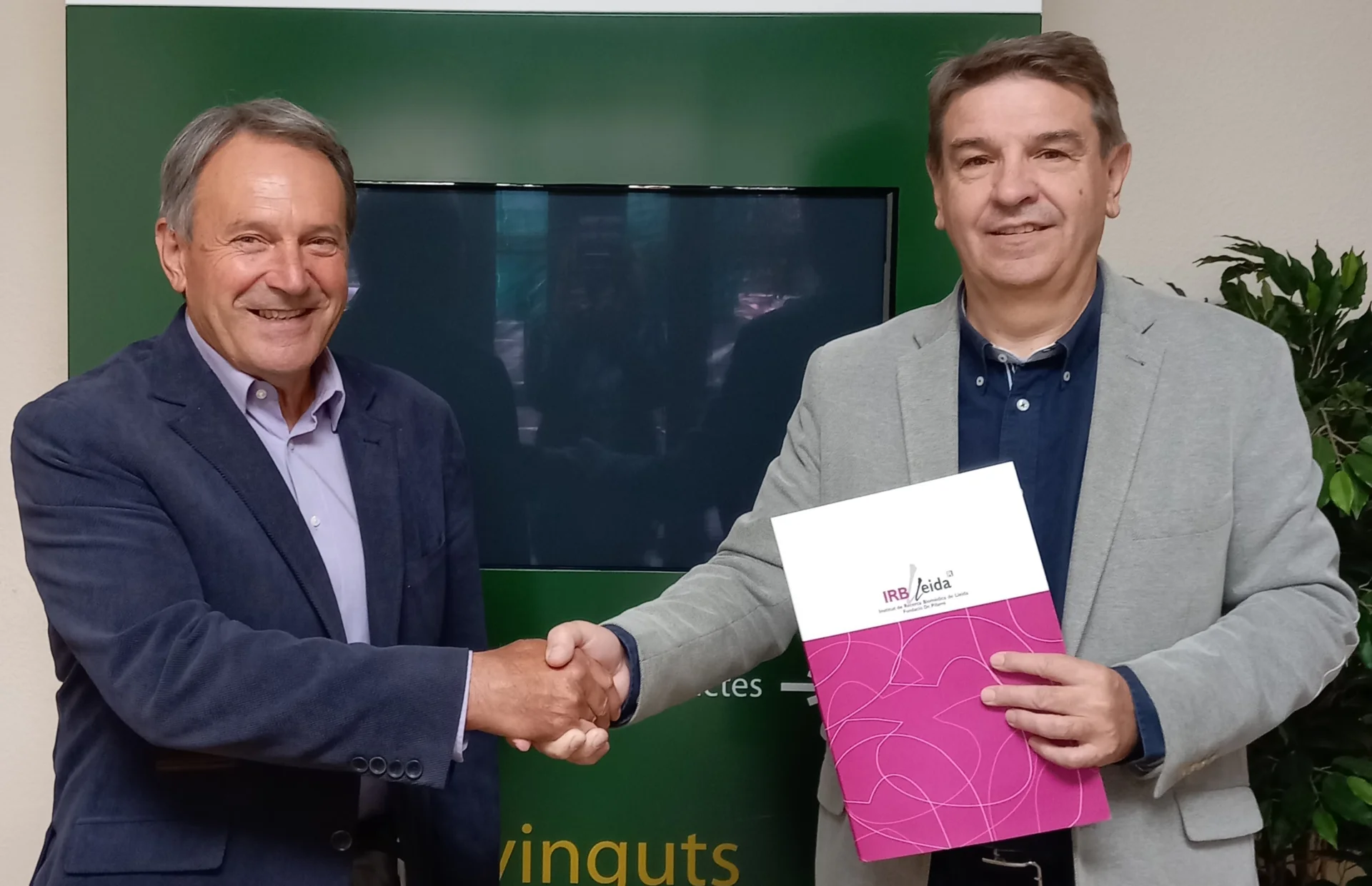 Unió Nuts renova la seva col·laboració amb l'IRBLleida