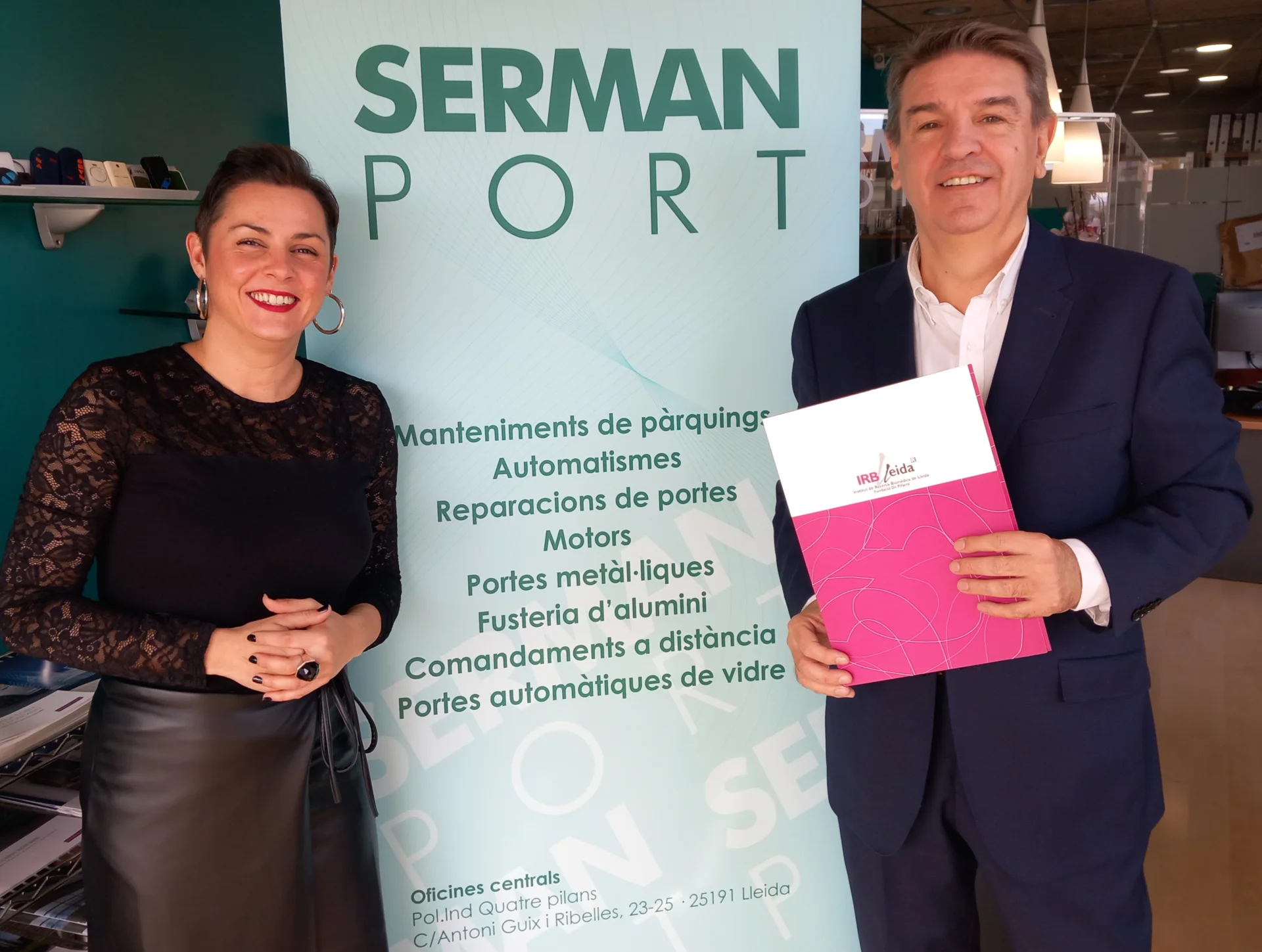 Serman Port, nova empresa col·laboradora de l'IRBLleida