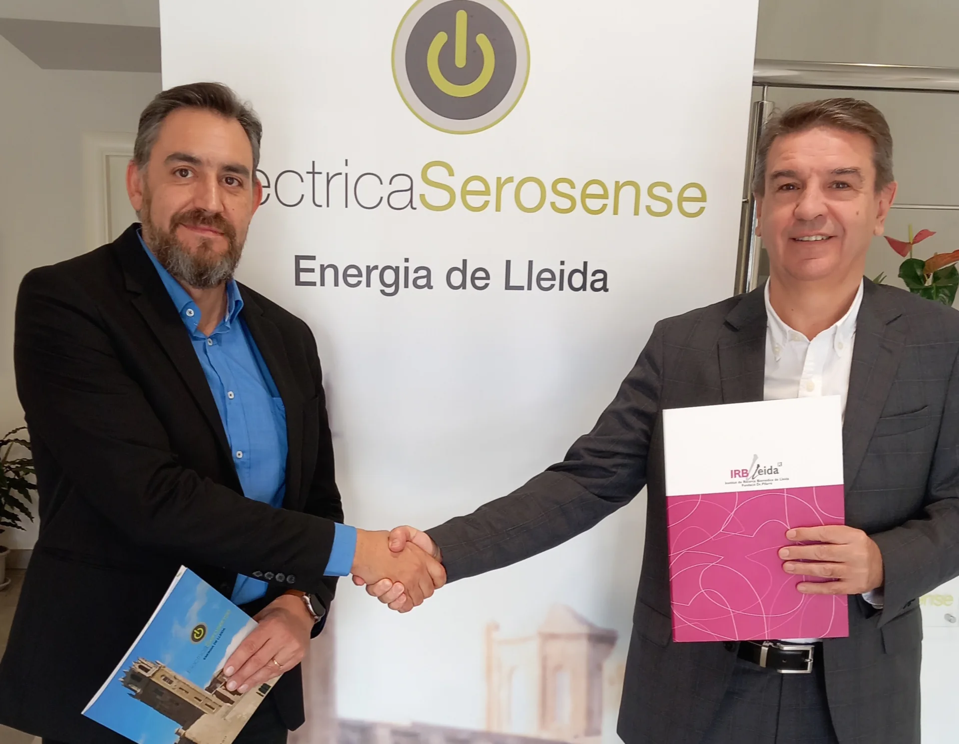 Elèctrica Serosense renueva su colaboración con el IRBLleida