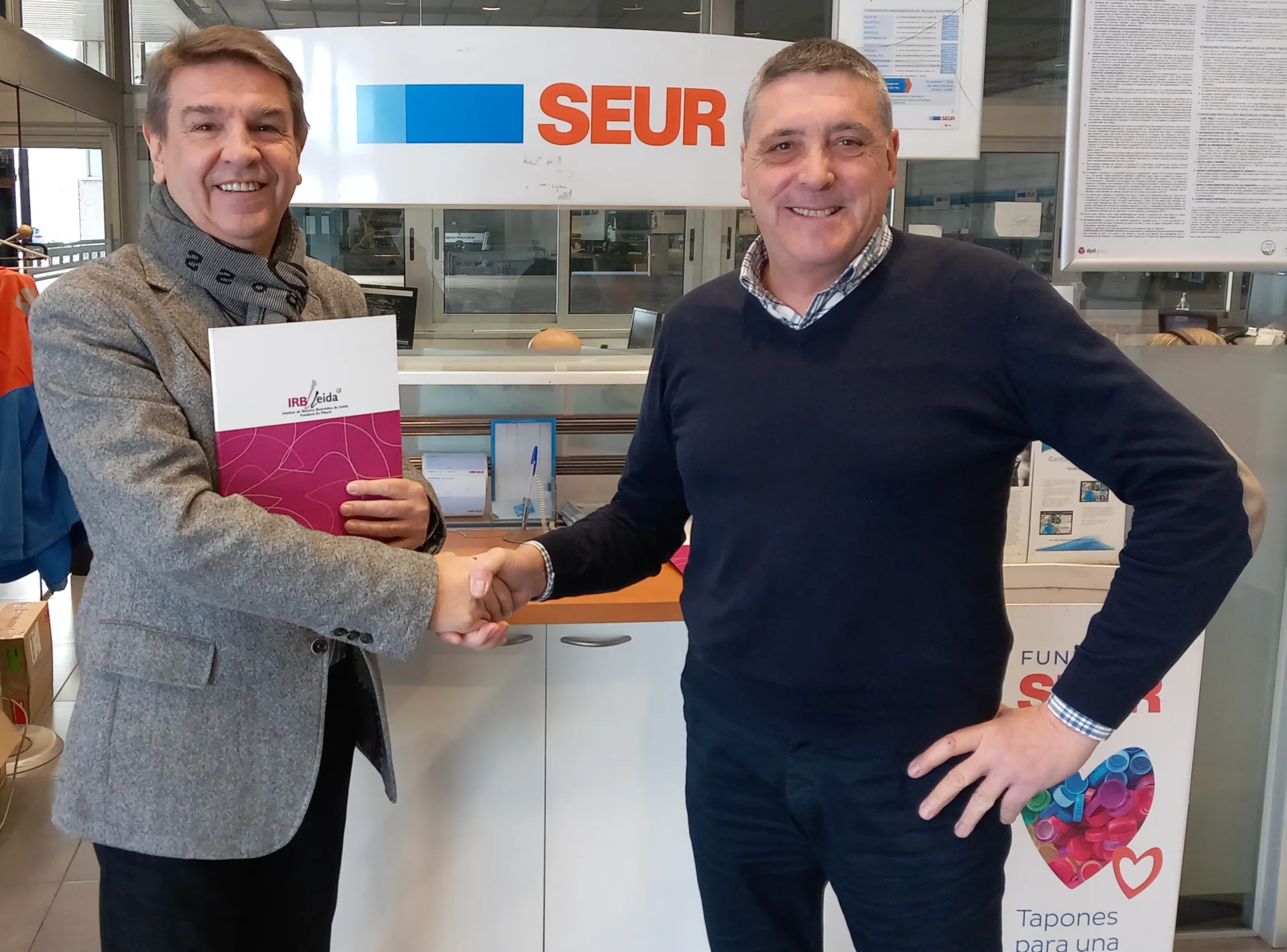 SEUR renueva su colaboración con el IRBLleida