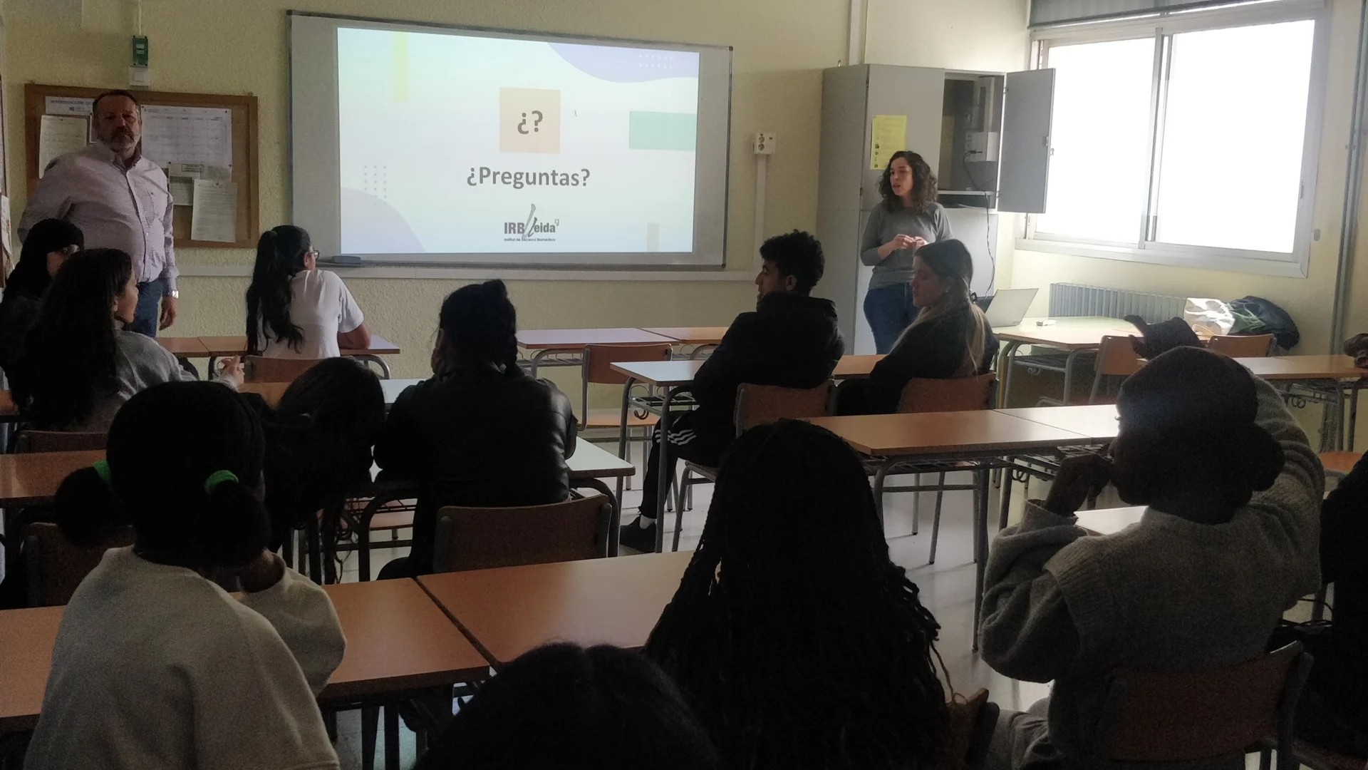 L’Institut Guindàvols de Lleida inicia, per segon any, un projecte de ciència en col·laboració amb l’IRBLleida