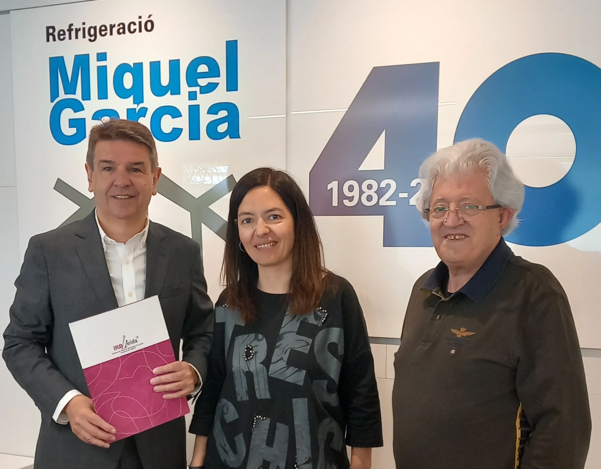 Refrigeració Miquel Garcia renueva su colaboración con el IRBLleida