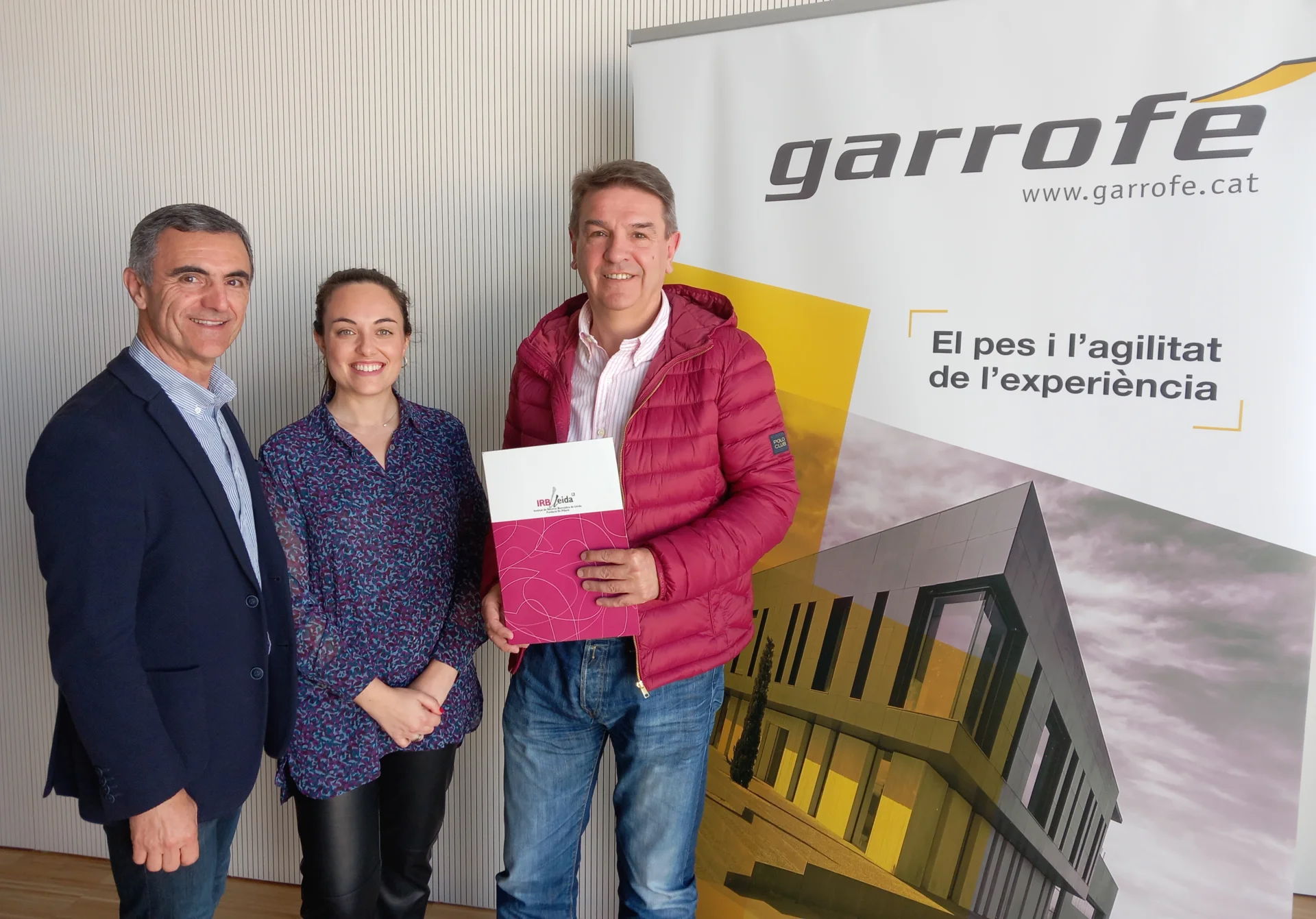 L'empresa Garrofé renova la seva col·laboració amb l'IRBLleida