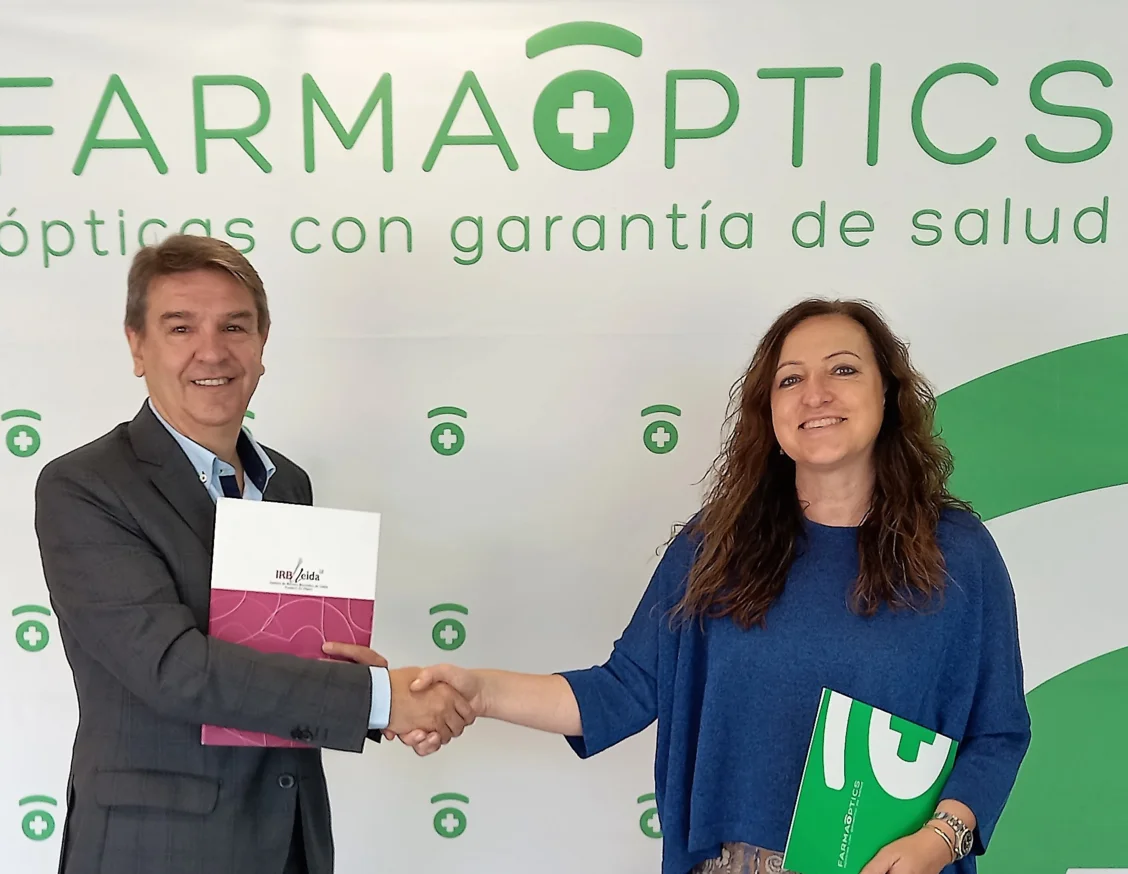 Farmaoptics renueva la colaboración con el IRBLleida