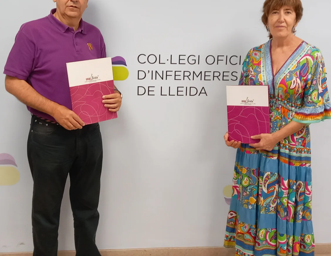 The Col·legi Oficial d'Infermeres i Infermers de Lleida (COILL) renews its collaboration with IRBLleida