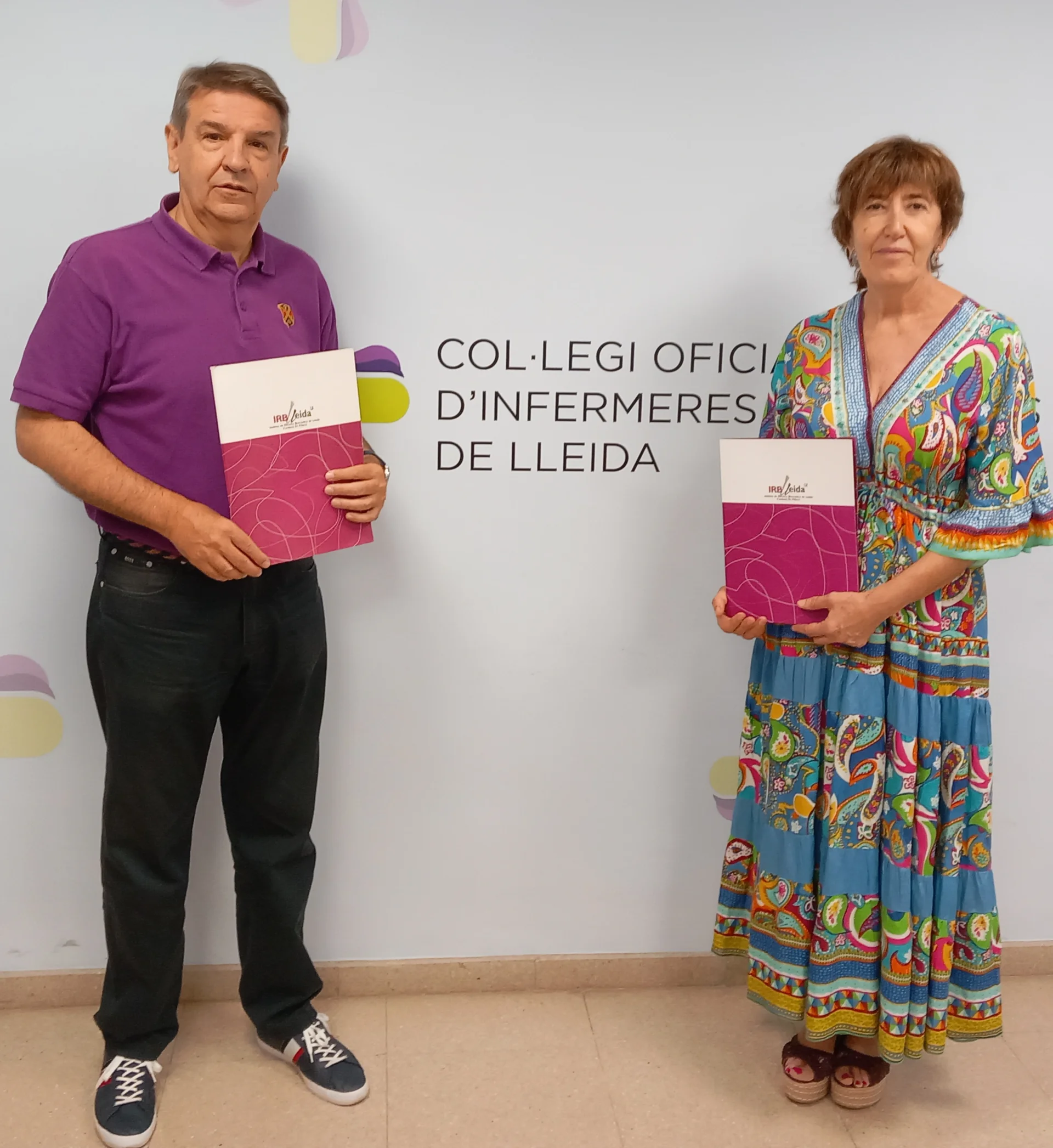 El Col·legi Oficial d'Infermeres i Infermers de Lleida (COILL) renueva su colaboración con el IRBLleida