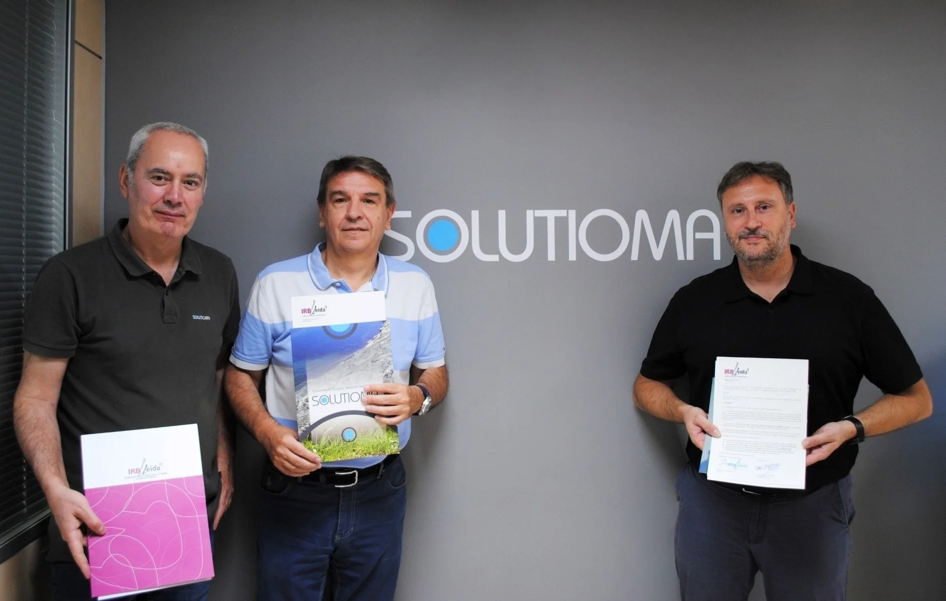 Solutioma renova la seva col·laboració amb l'IRBLleida