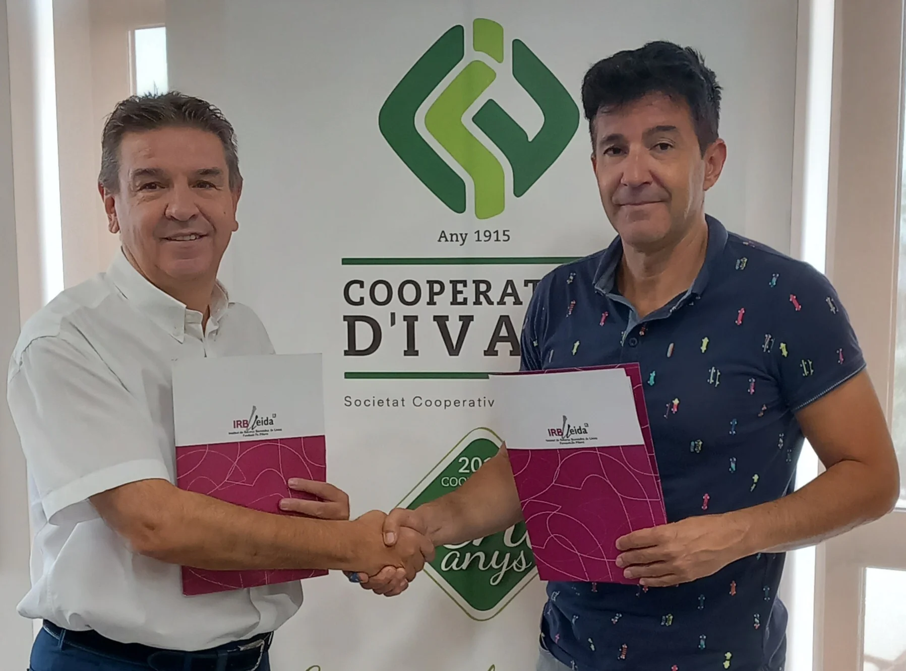 La Cooperativa d'Ivars d'Urgell renova la seva col·laboració amb l'IRBLleida