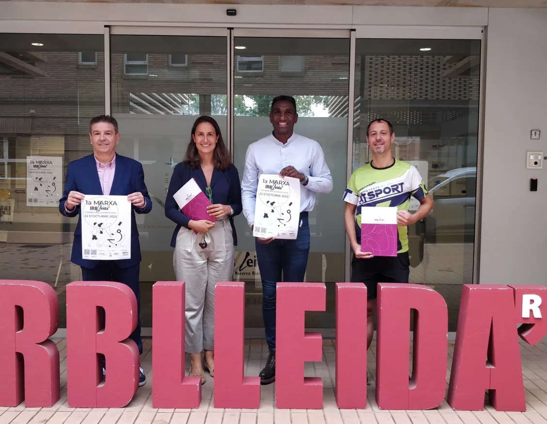 The money raised in the 'Marxa IRBLleida, caminem per la investigació' will be used to purchase small equipment for research