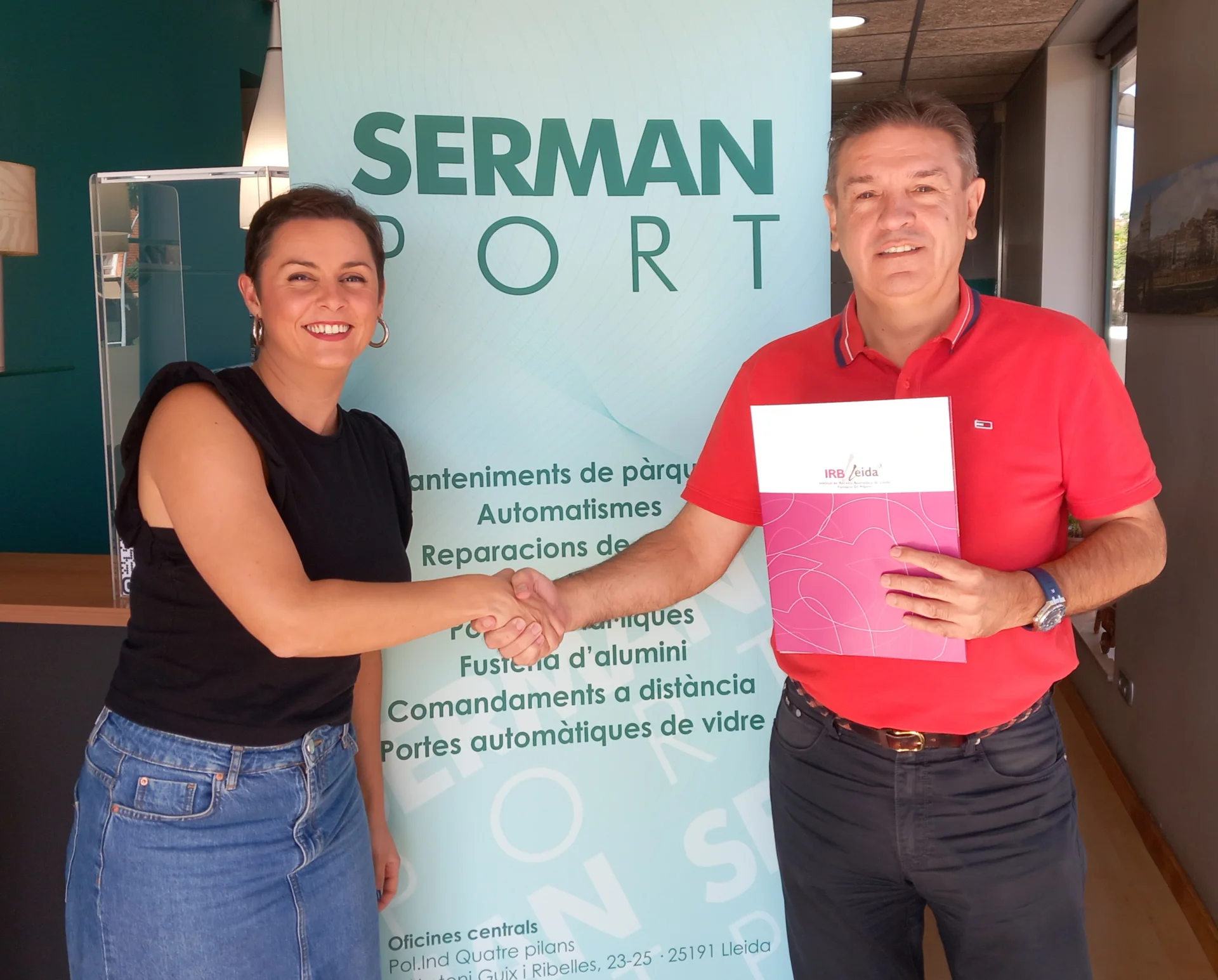 Serman Port renova la col·laboració amb l'IRBLleida