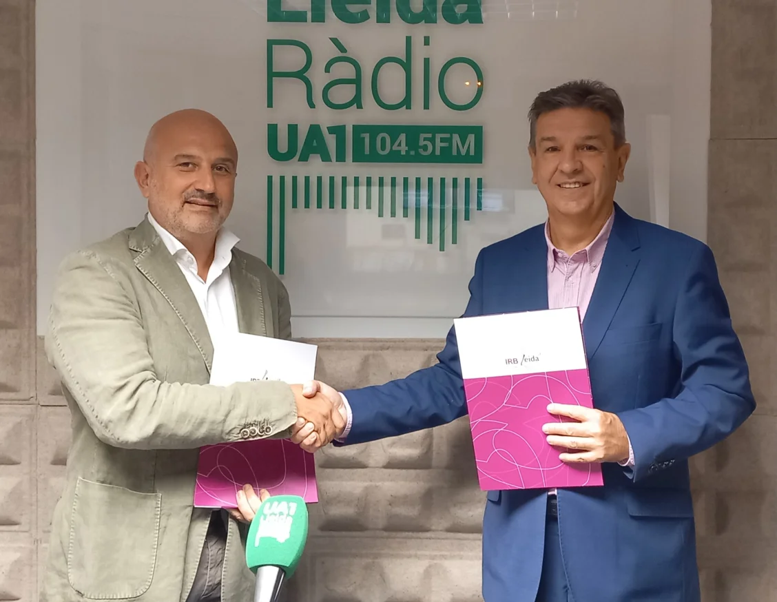 UA1 Lleida Ràdio, new IRBLleida collaborating company