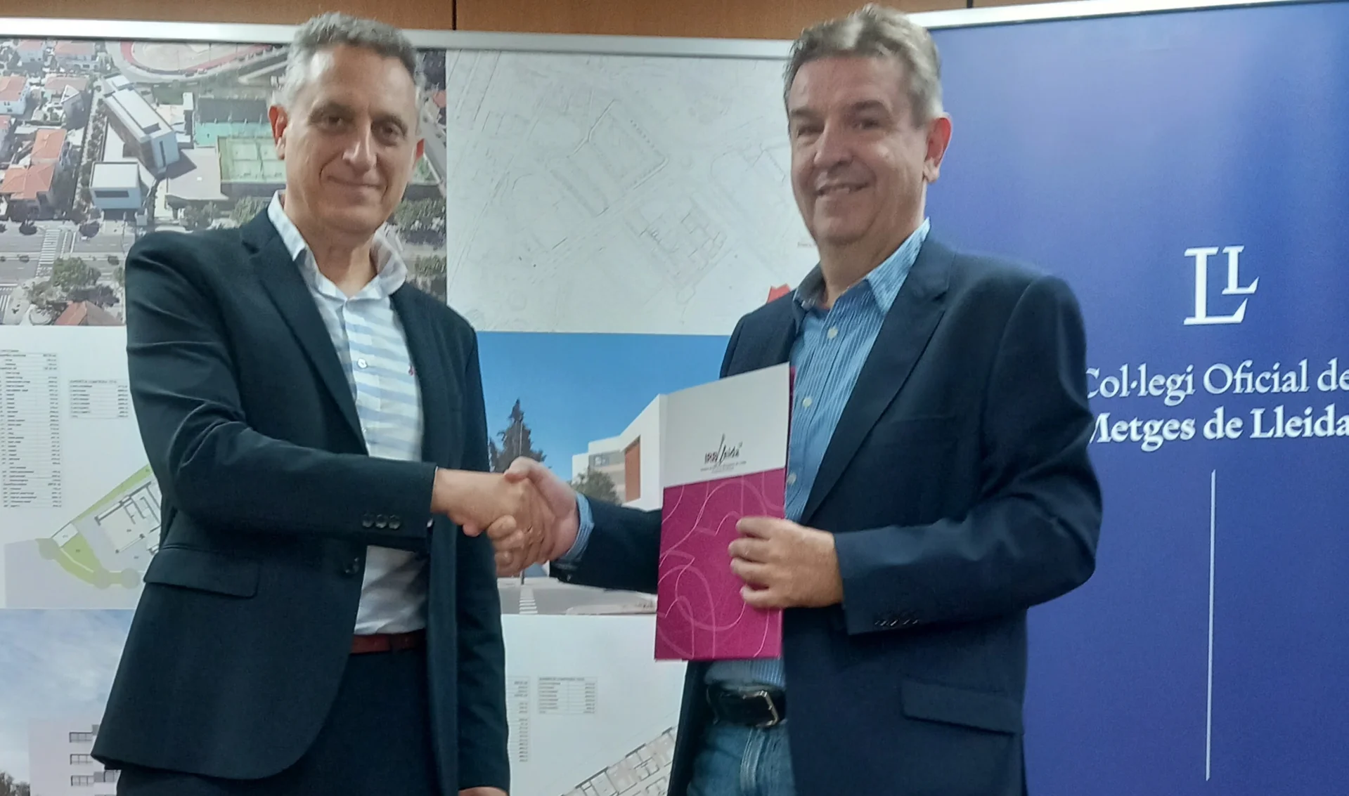 El Col·legi Oficial de Metges de Lleida renova l'acord de col·laboració amb l'IRBLleida