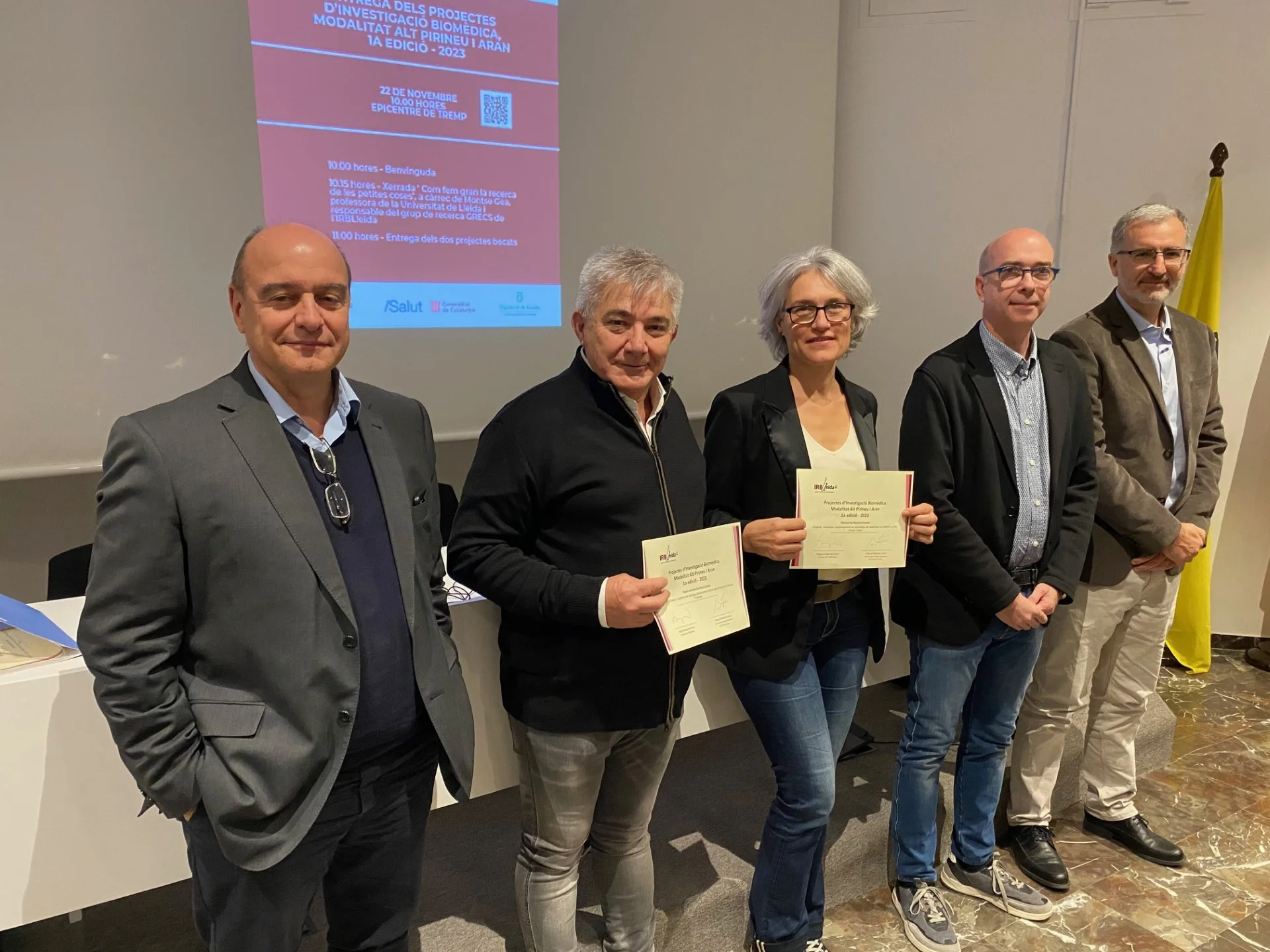 Becats dos projectes de l’Alt Pirineu i Aran per estudiar la idoneïtat del Codi Infart i la viabilitat del cribratge d’aneurisma d’aorta abdominal en aquesta regió