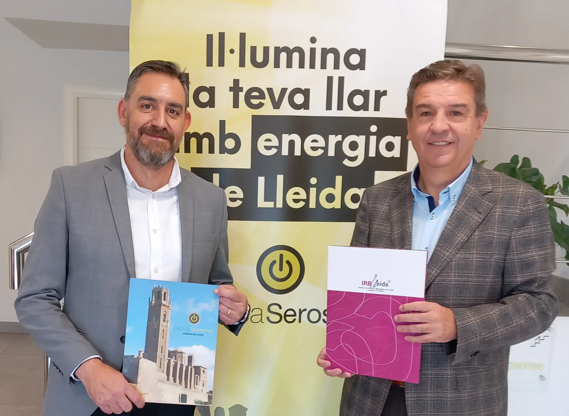 Elèctrica Serosense renova la seva col·laboració amb l'IRBLleida