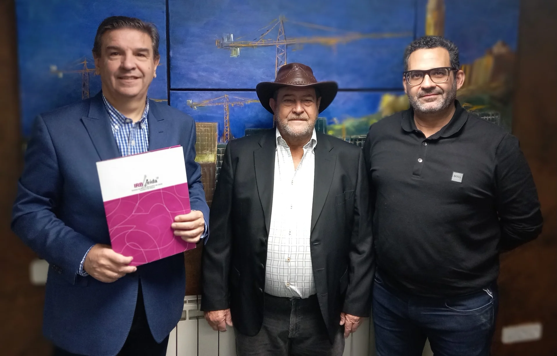 Gruas Cerezo, nova empresa col·laboradora de l'IRBLleida