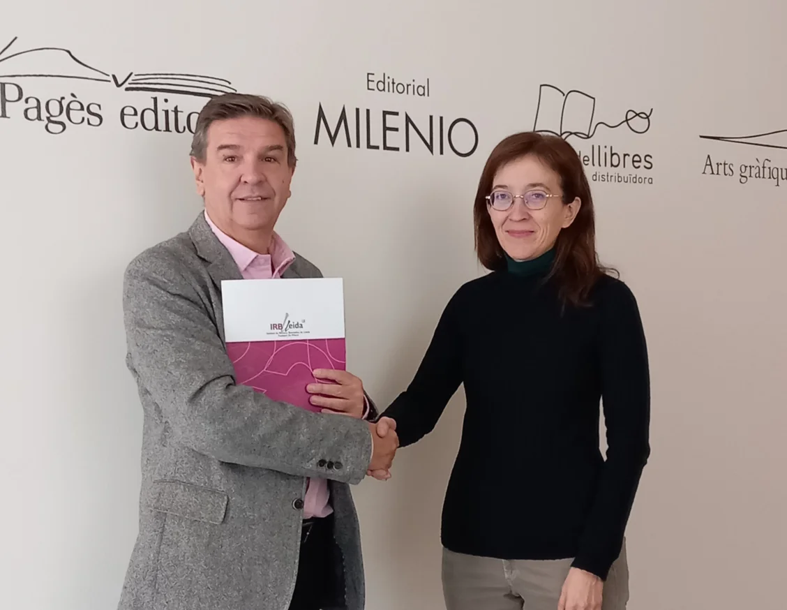 Pagès Editors renueva su colaboración con el IRBLleida
