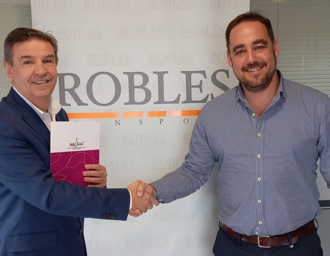 Robles Transport renueva su colaboración con el IRBLleida