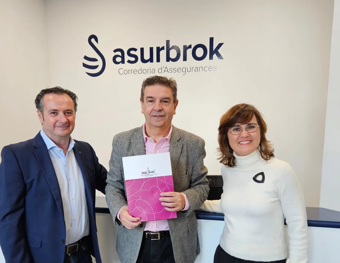 AsurBrok renueva su colaboración con el IRBLLeida