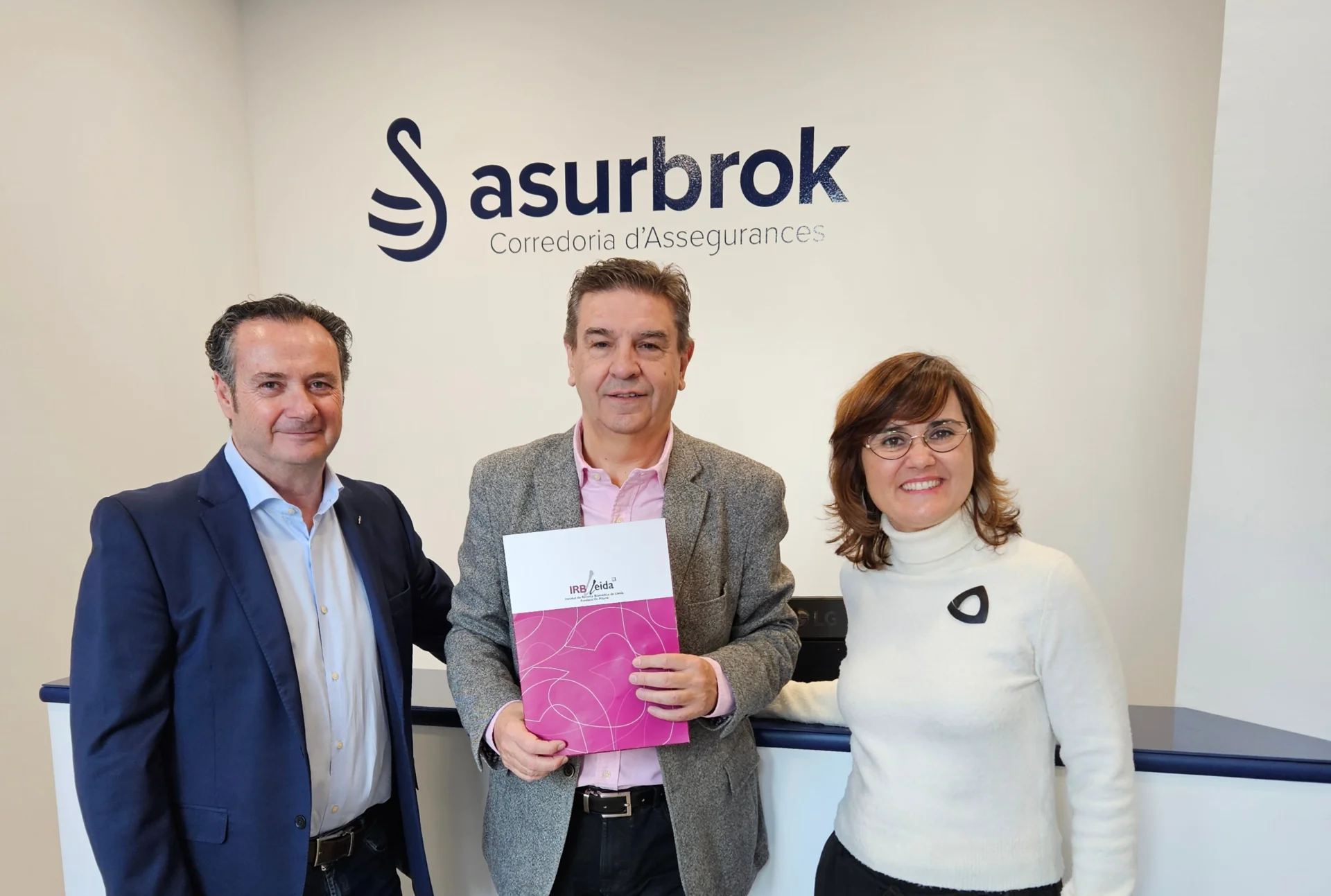 AsurBrok renueva su colaboración con el IRBLLeida