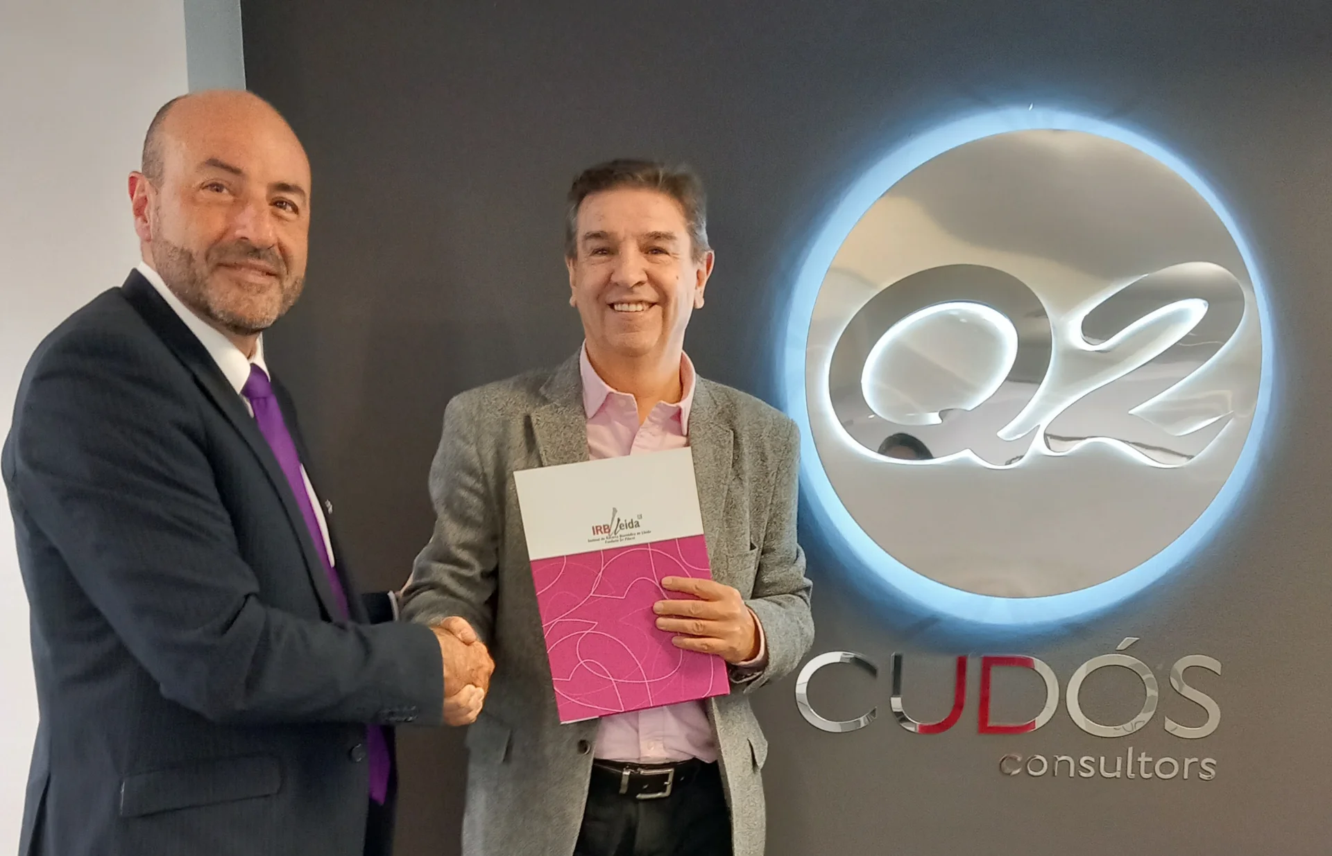 Cudós Consultores renueva su colaboración con el IRBLleida
