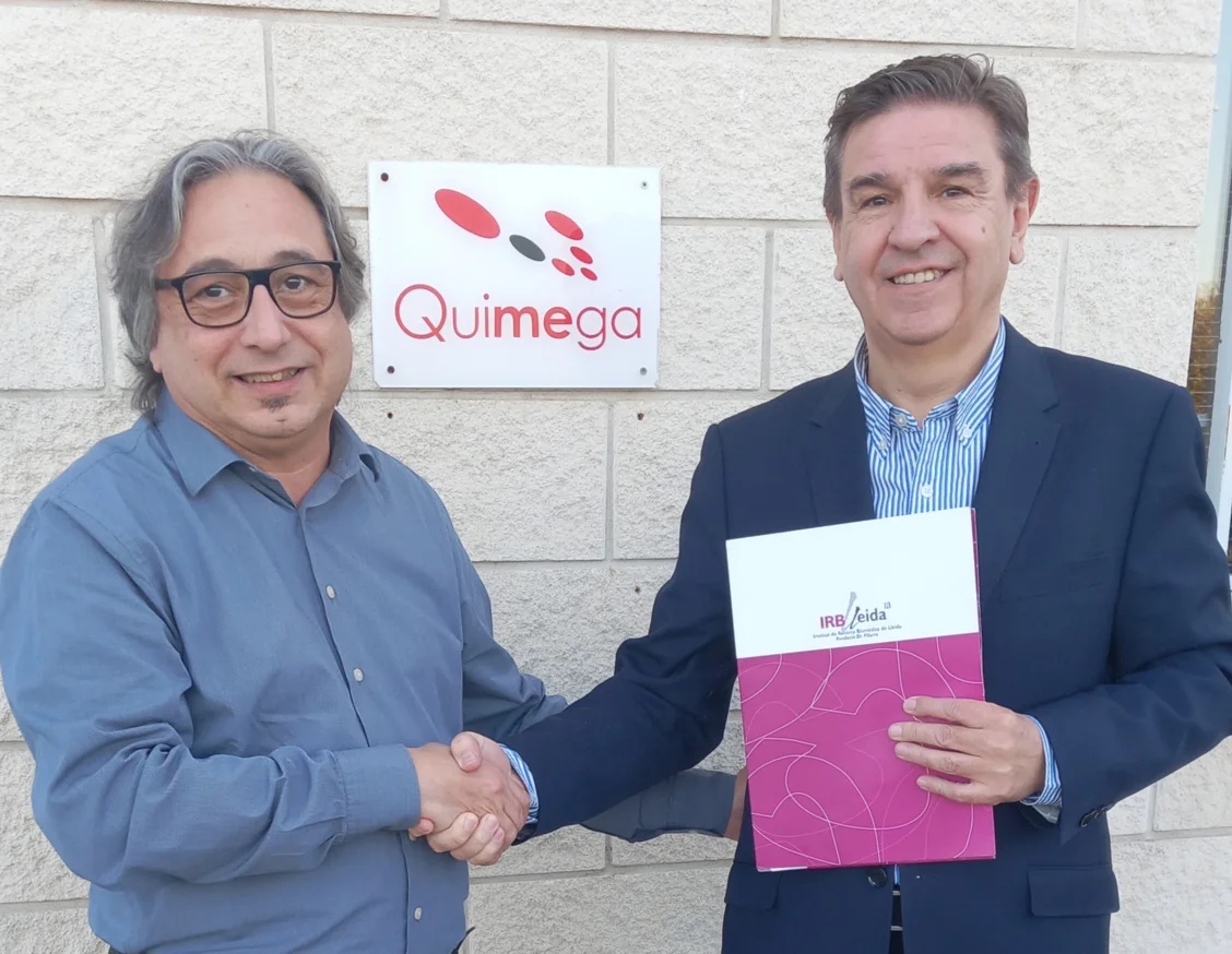  Quimega renueva su colaboración con el IRBLleida