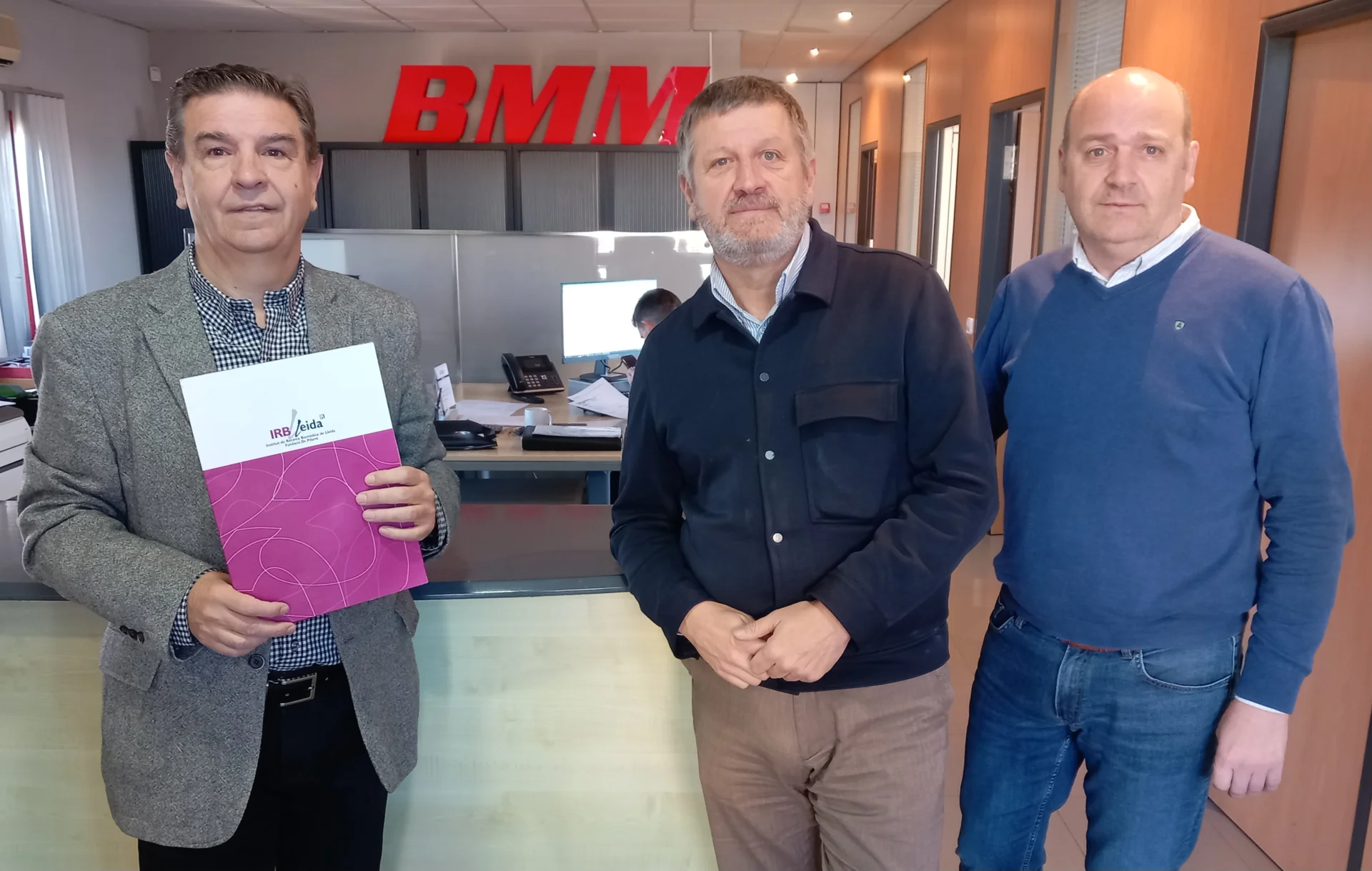 Metálicas BMM, nova empresa col·laboradora de l'IRBLleida