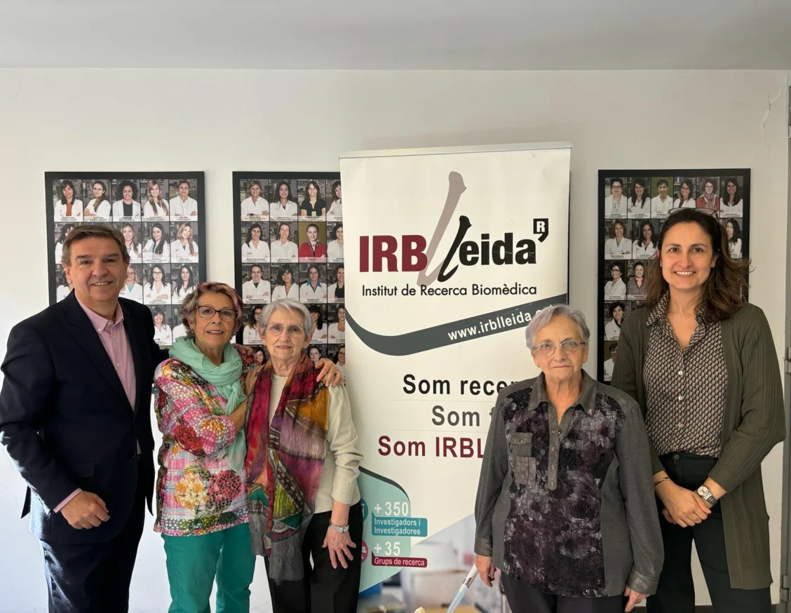  ADIMA, la Asociación de Mujeres Intervenidas de Mama, renueva su colaboración con el IRBLleida