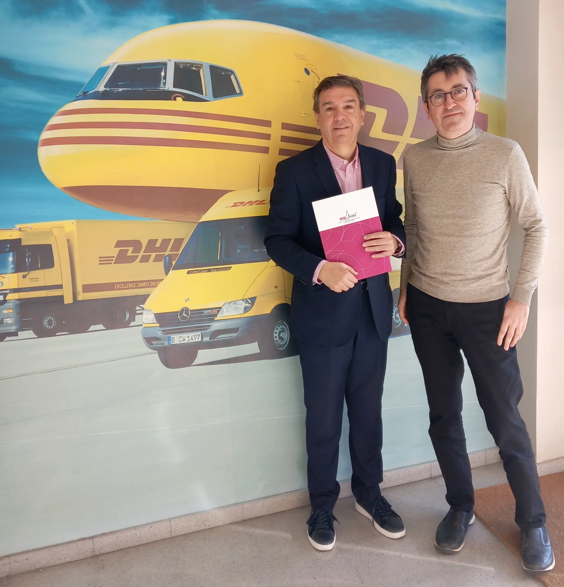 DHL renews its collaboration with IRBLleida